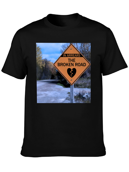 Broken Road T-Shirt - Novelty Heartbreak Tee