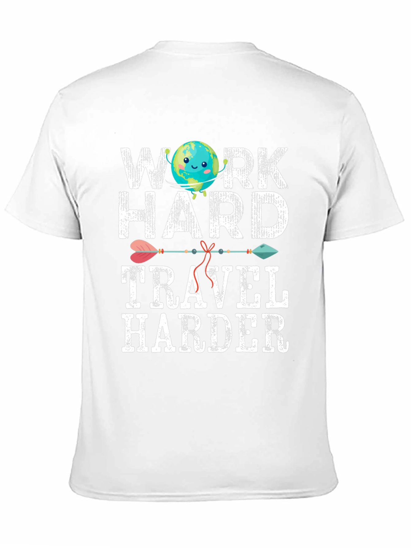 Work Hard Travel Harder Graphic Tee