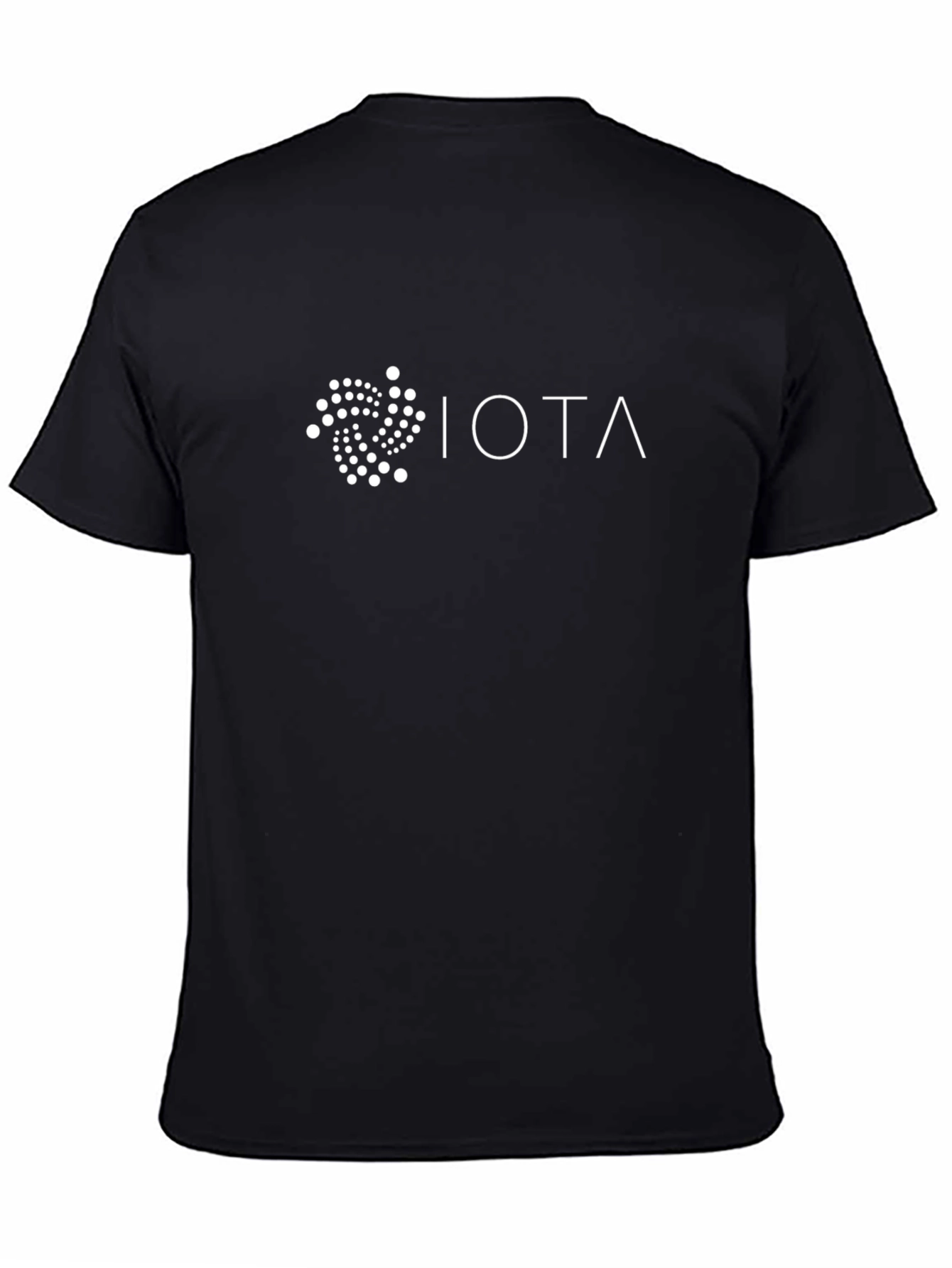 IOTA Crypto Logo Black T-Shirt