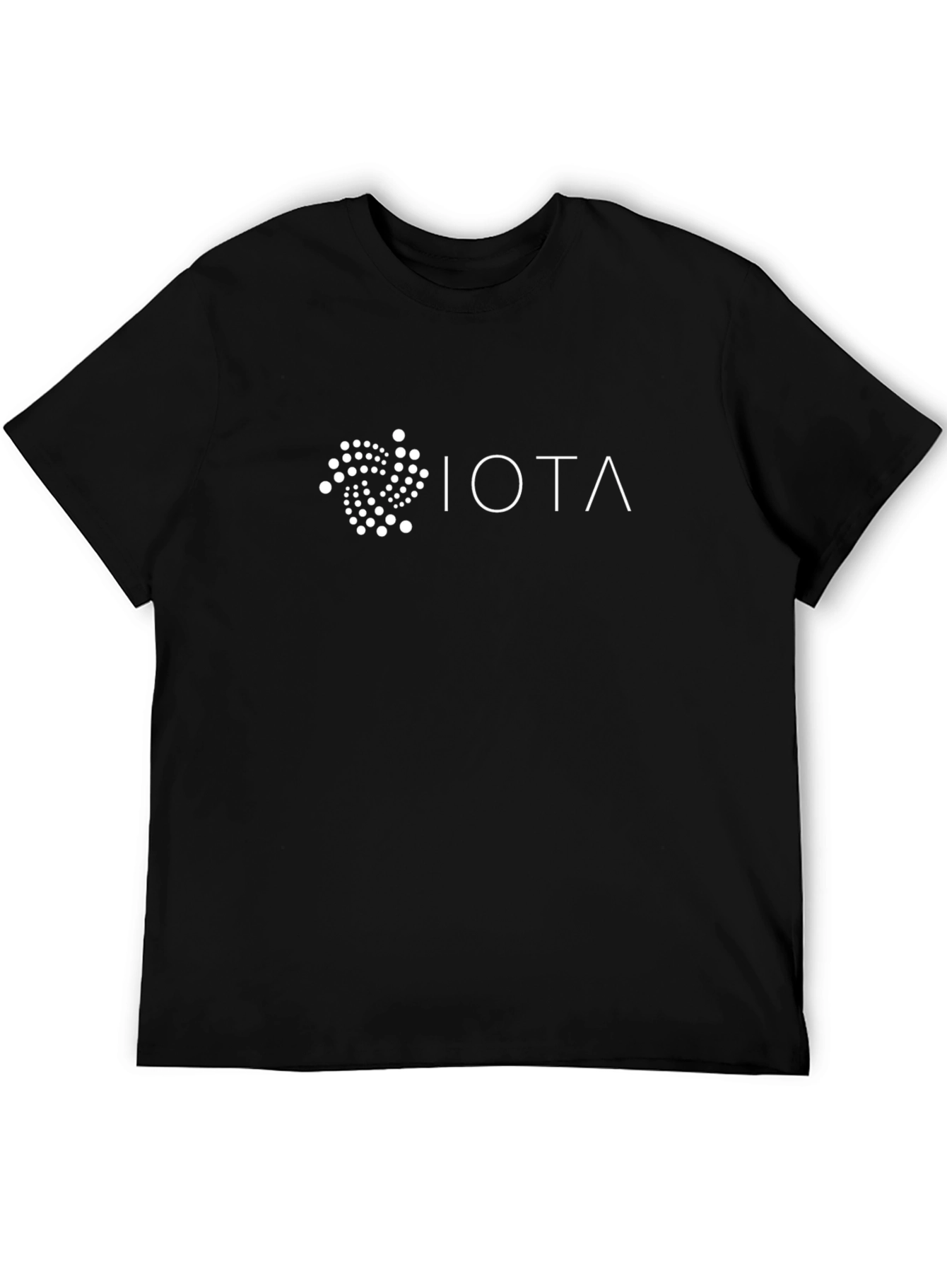 IOTA Crypto Logo Black T-Shirt