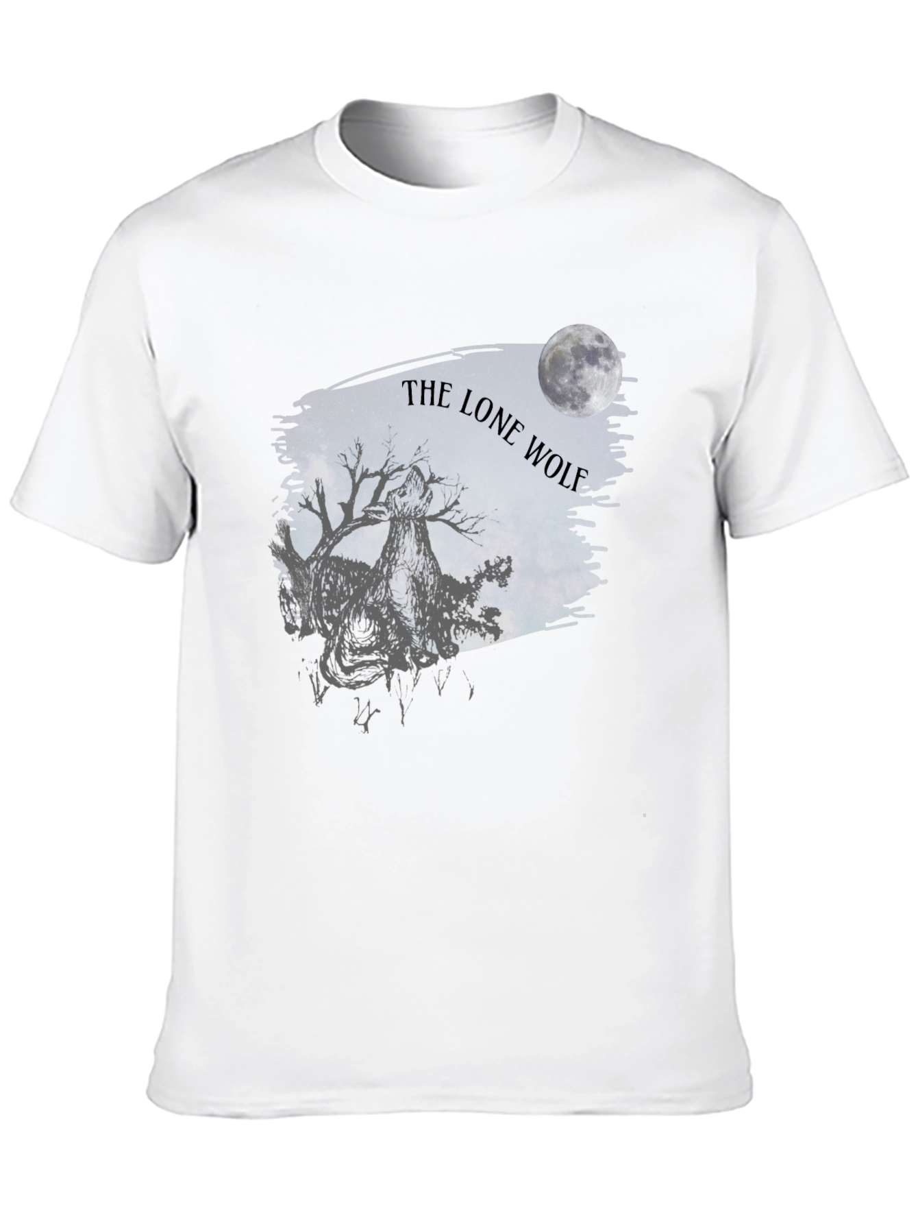 The Lone Wolf Graphic Tee - Dark Moon Design