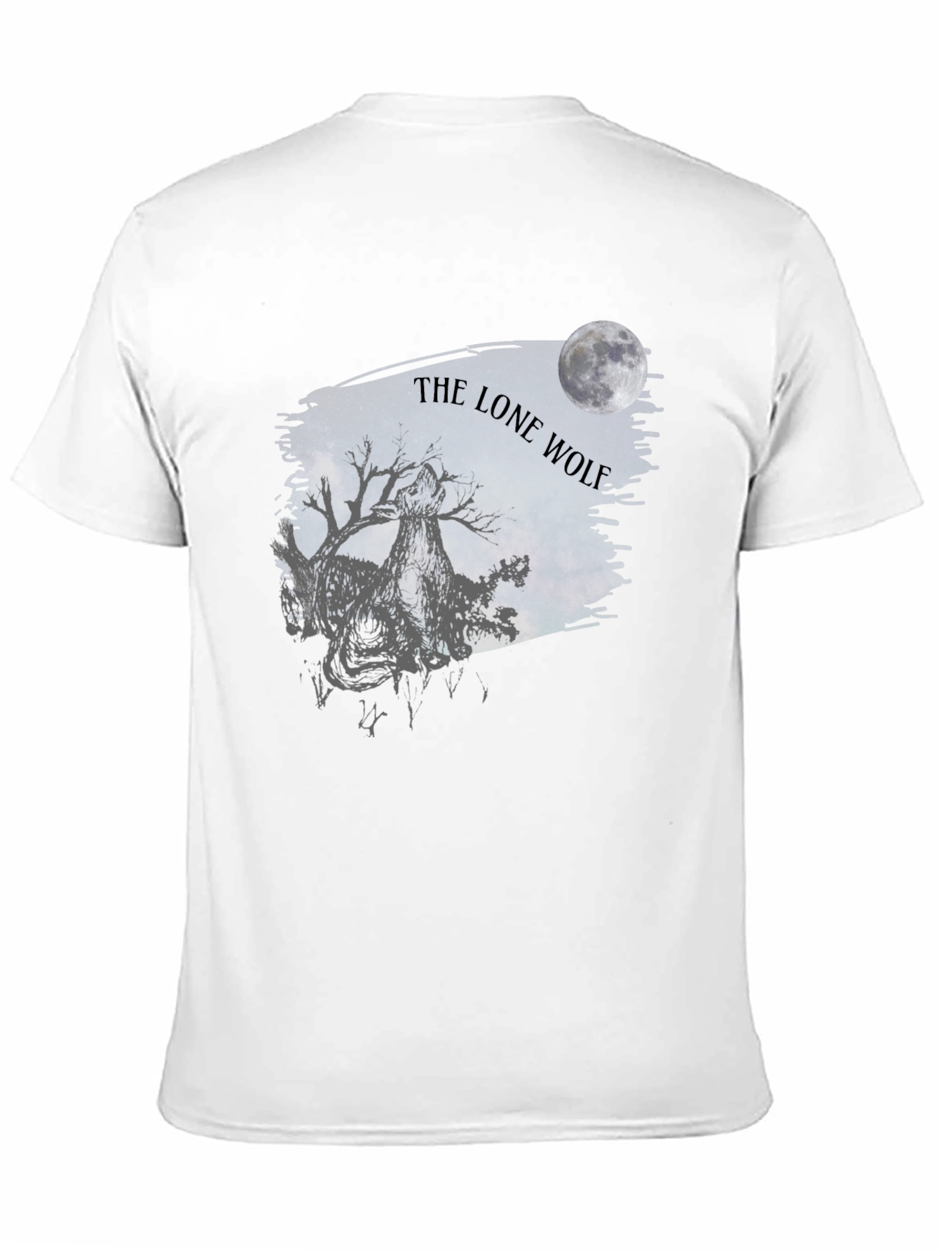 The Lone Wolf Graphic Tee - Dark Moon Design