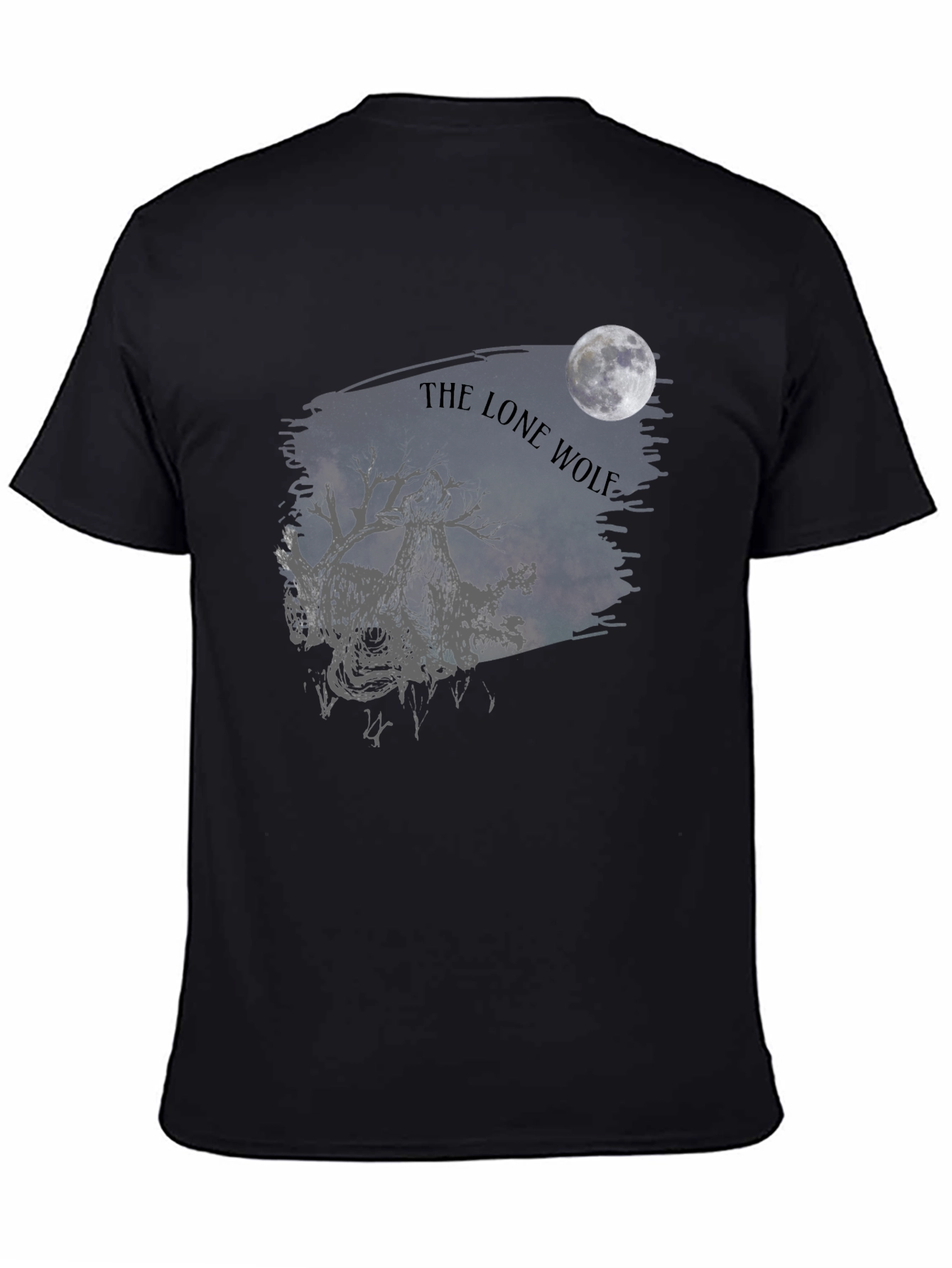 The Lone Wolf Graphic Tee - Dark Moon Design