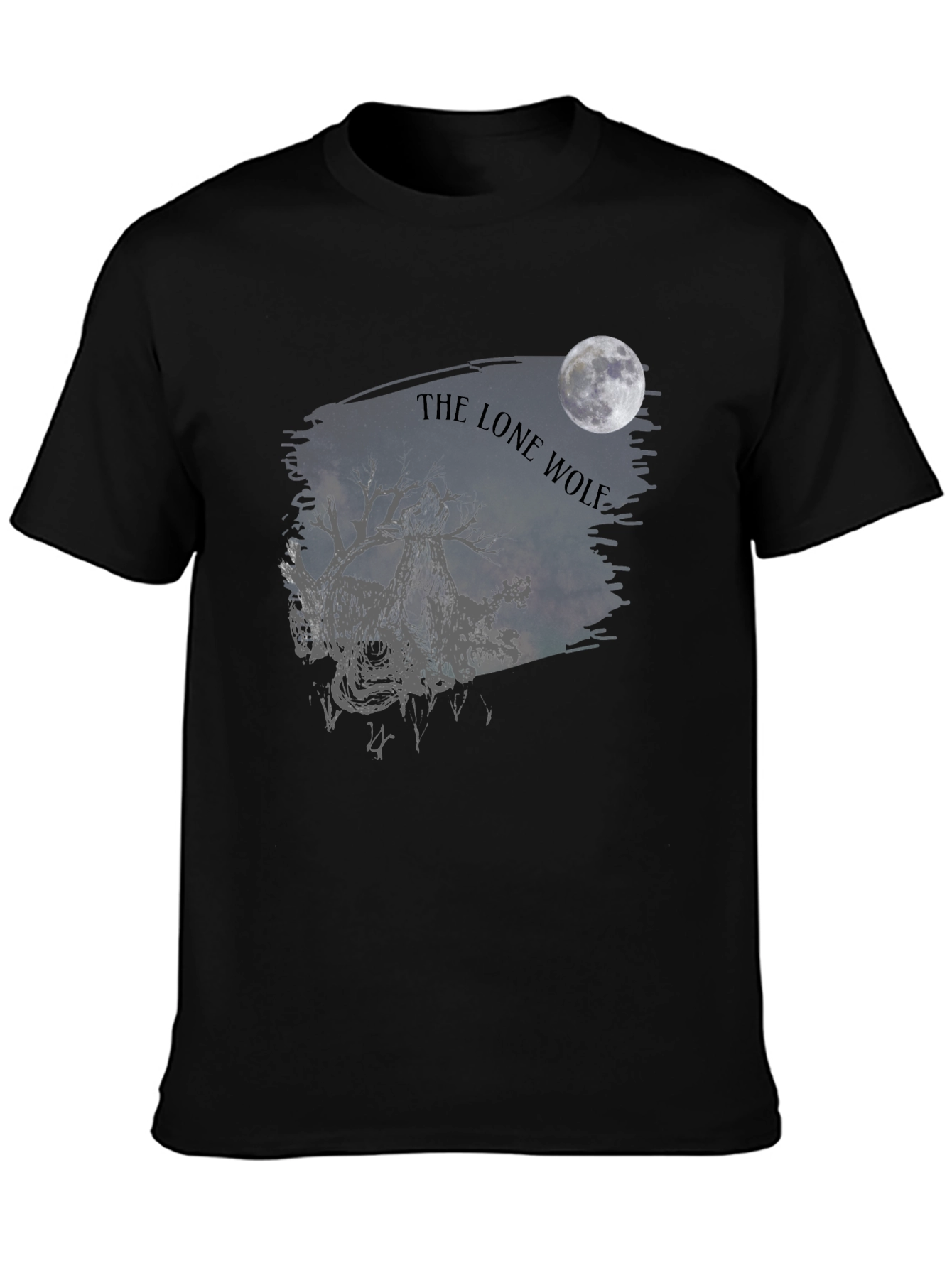 The Lone Wolf Graphic Tee - Dark Moon Design