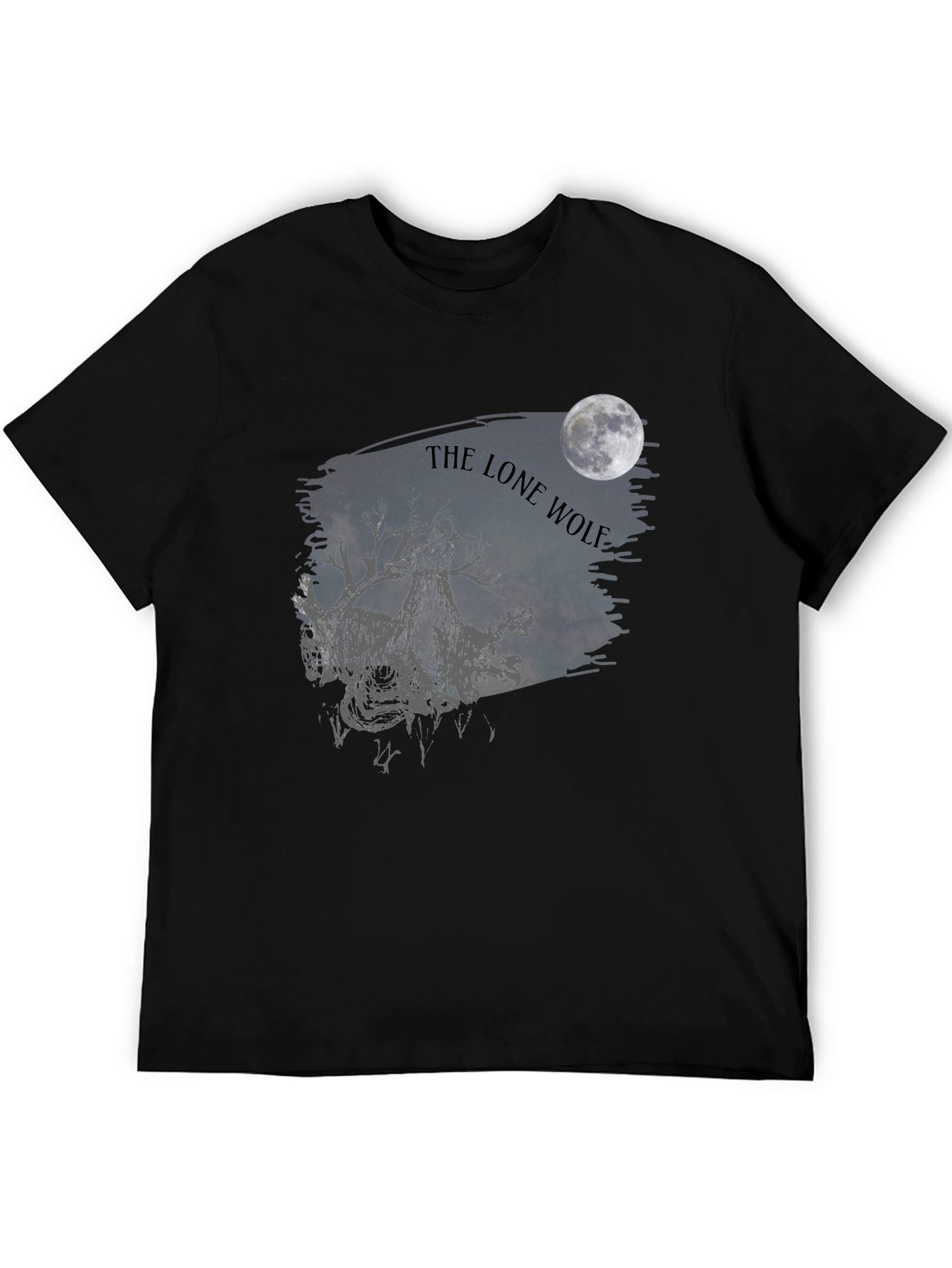 The Lone Wolf Graphic Tee - Dark Moon Design