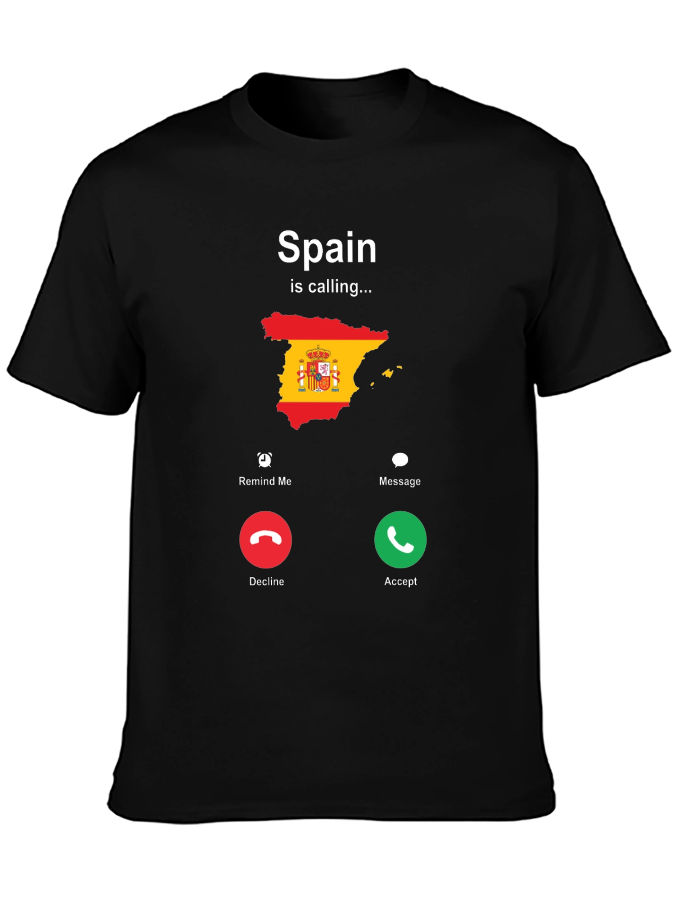 Spain Calling Graphic T-Shirt