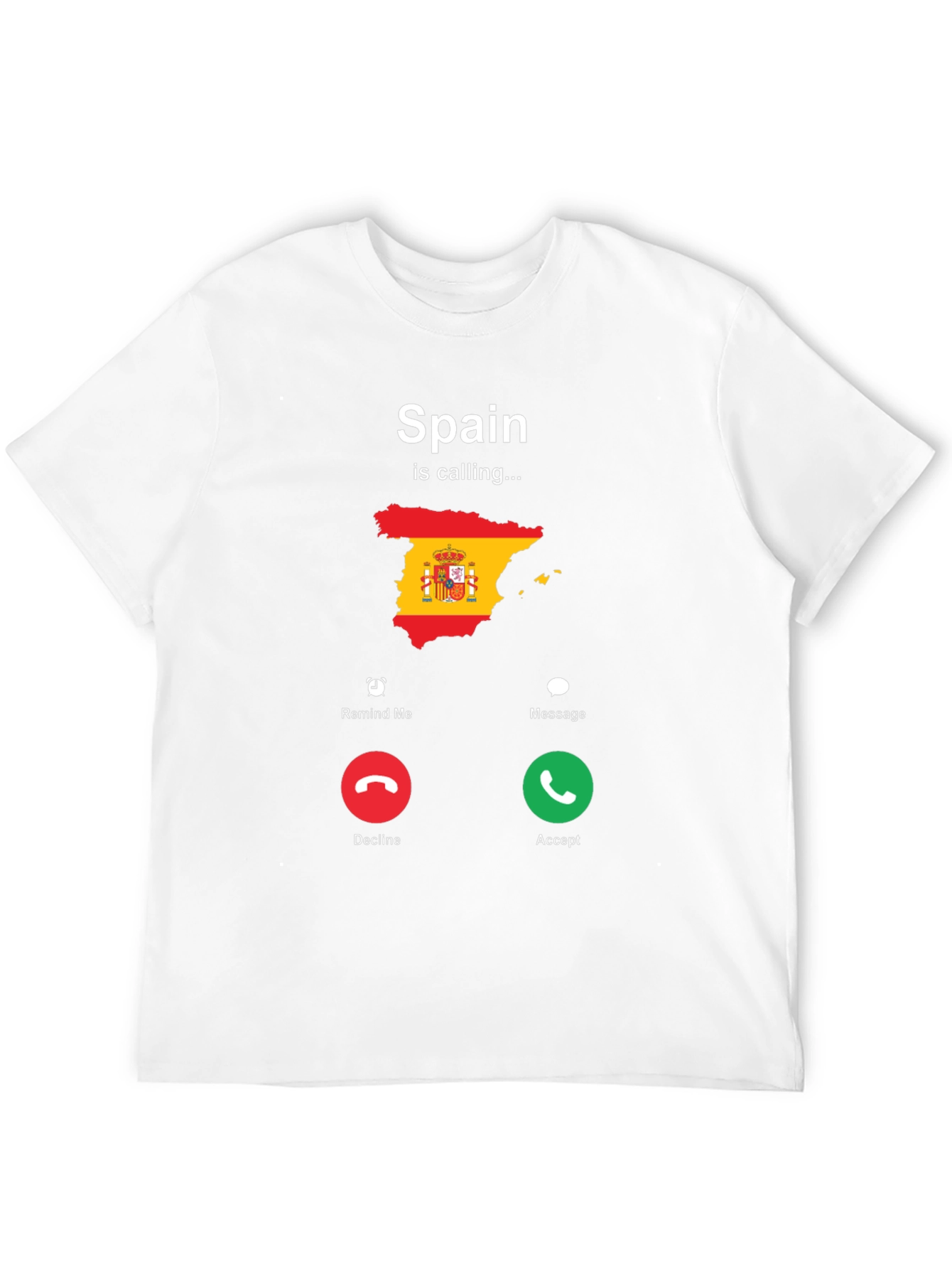 Spain Calling Graphic T-Shirt