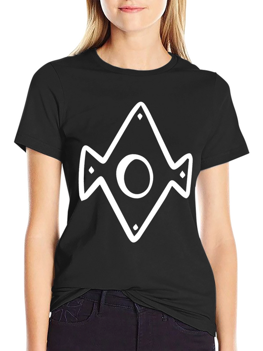 Geometric Diamond Circle Graphic Tee