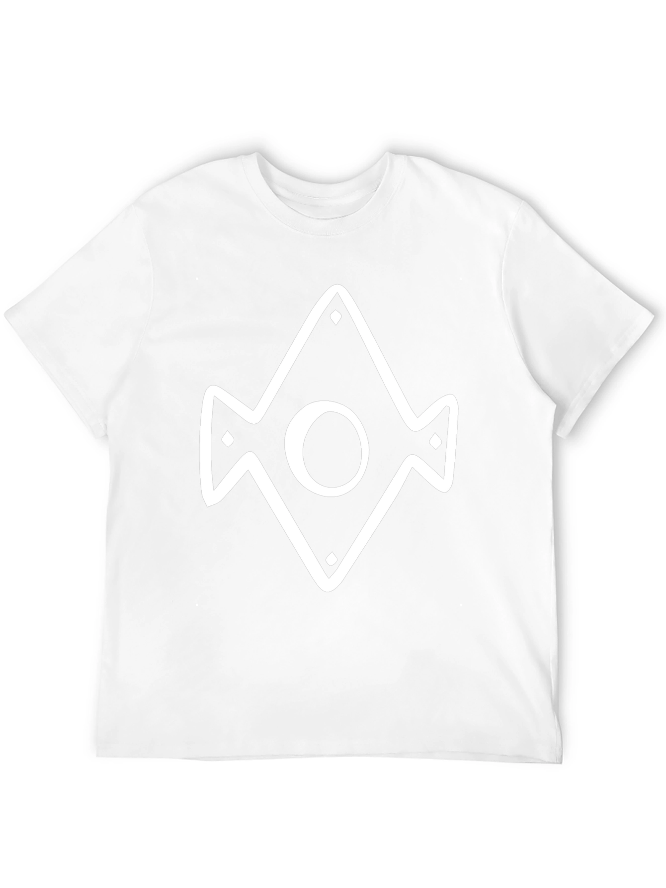 Geometric Diamond Circle Graphic Tee