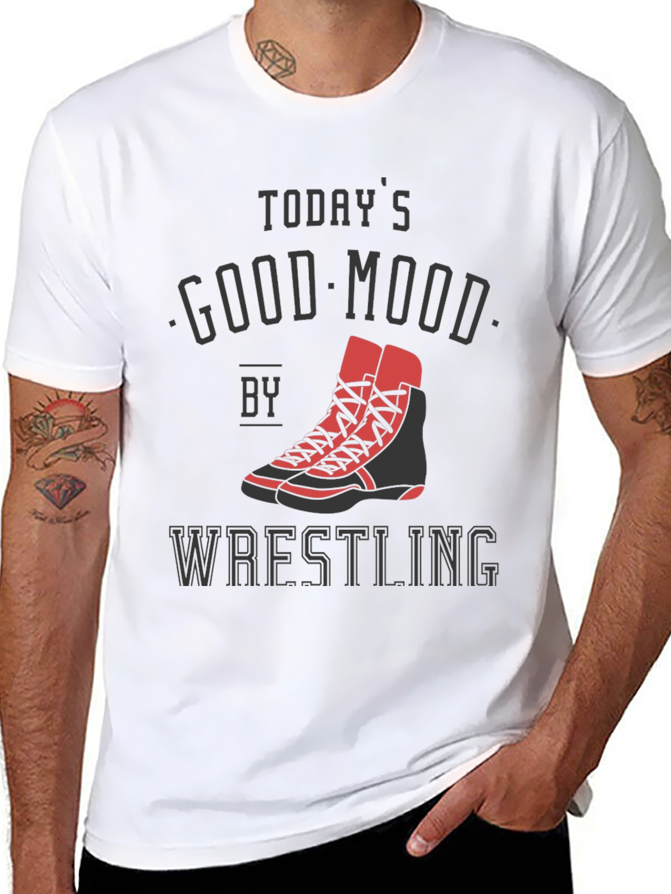 Todays Good Mood Wrestling T-Shirt
