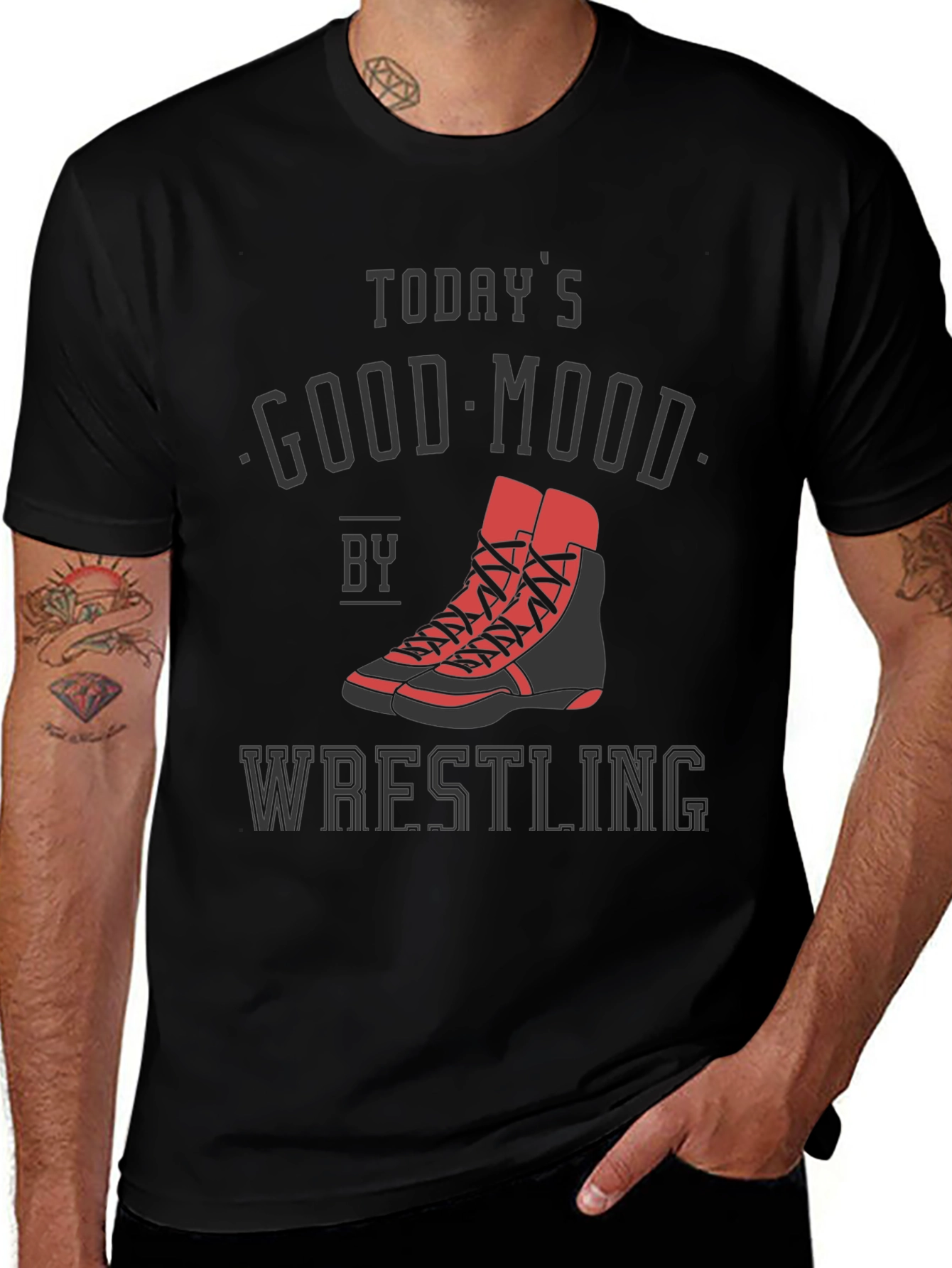 Todays Good Mood Wrestling T-Shirt