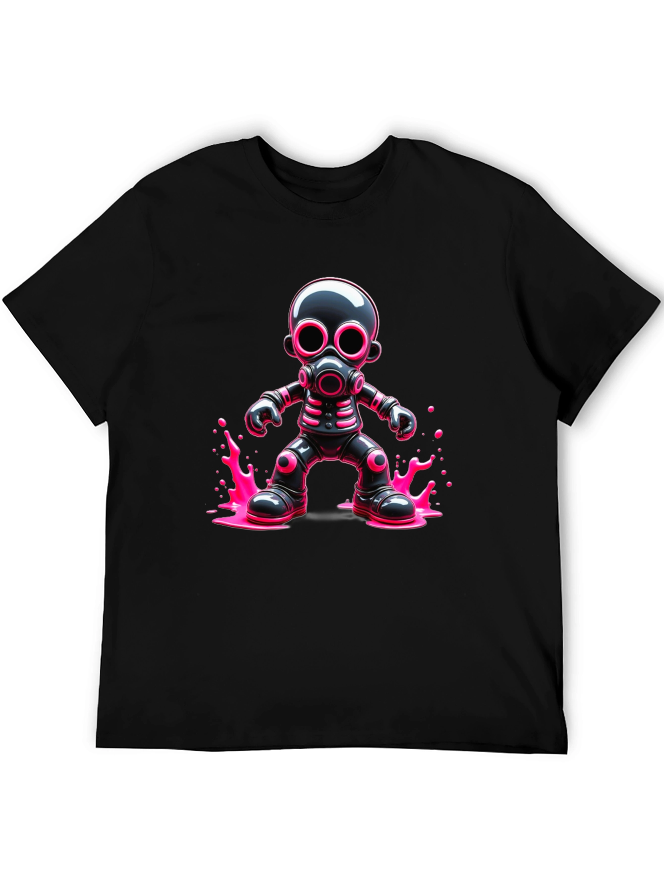 Cyberpunk Gas Mask T-Shirt - Bold Graphic Tee