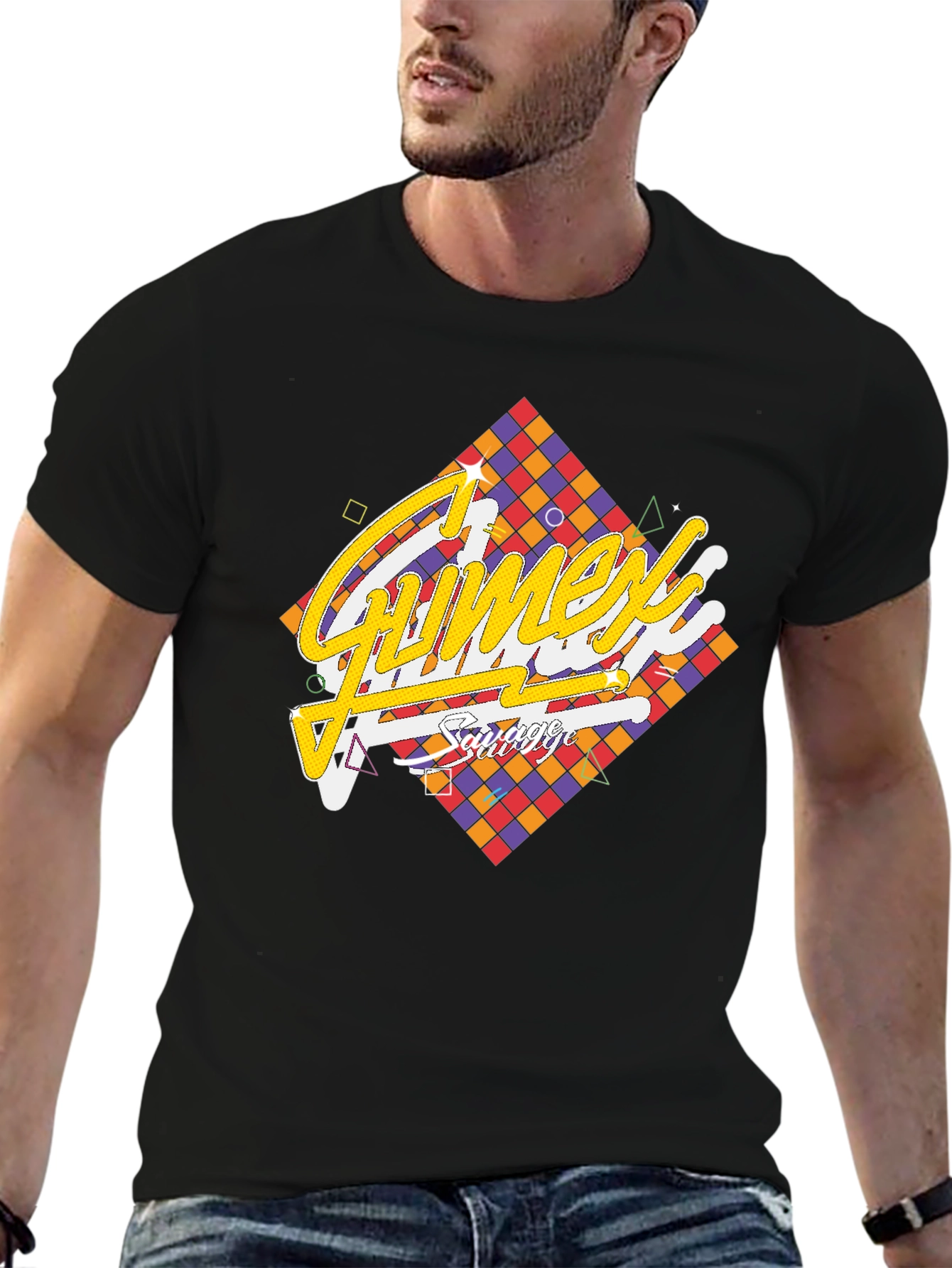 Funky Graphic Print T-Shirt