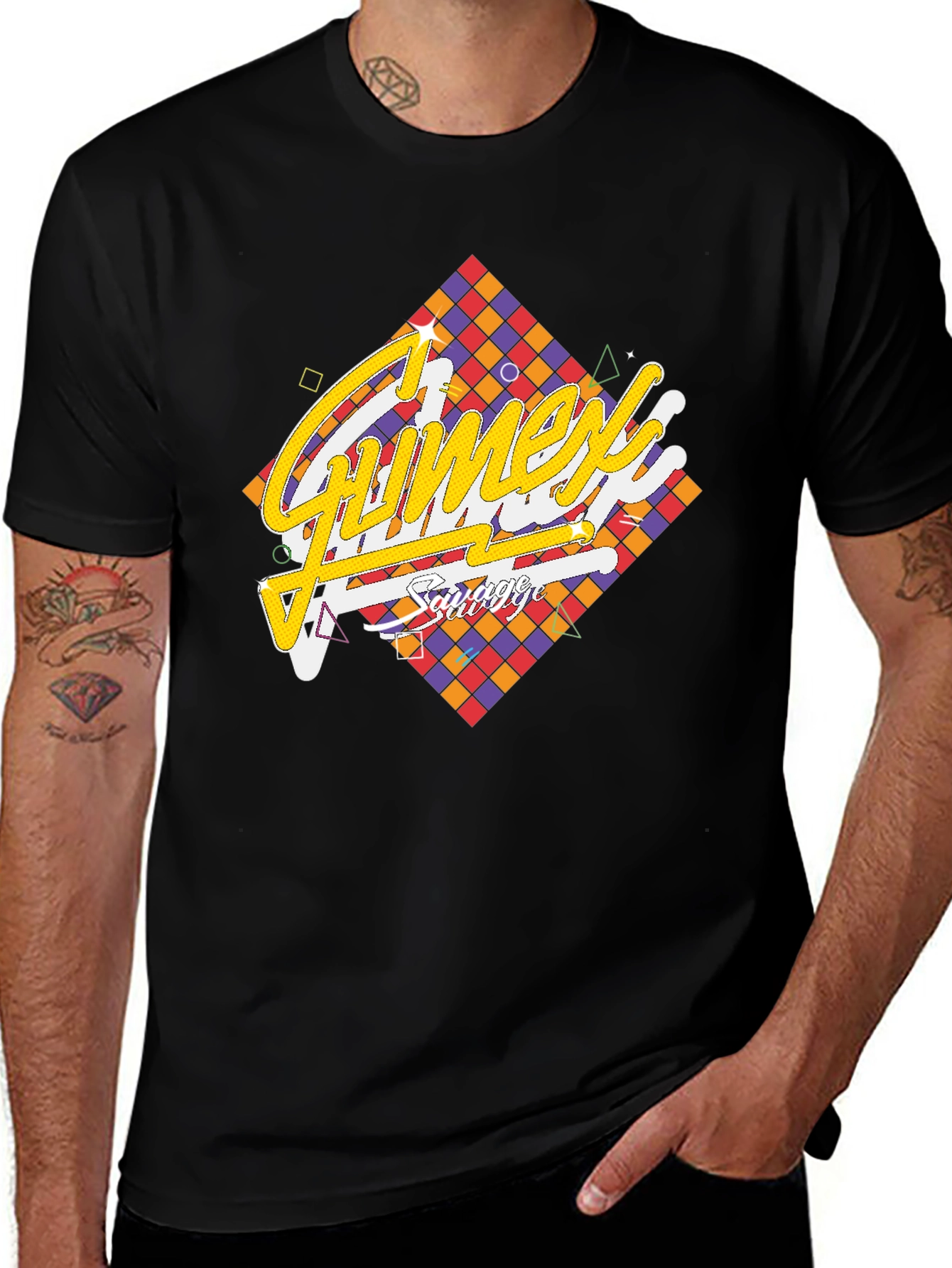 Funky Graphic Print T-Shirt