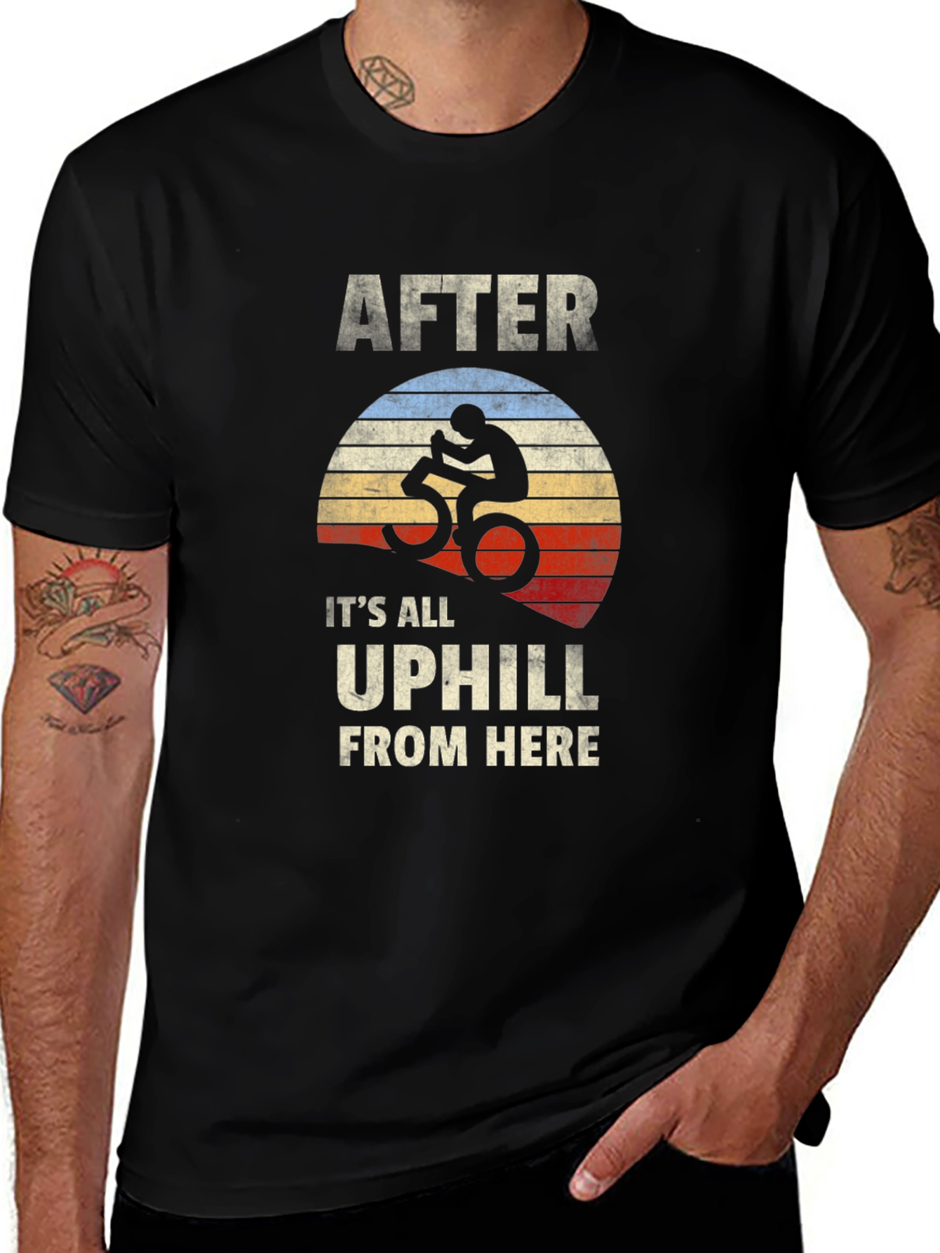 After Its All Uphill T-Shirt