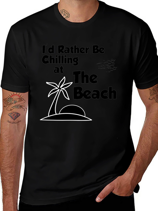Beach Vibes Tee - Id Rather Be Chilling
