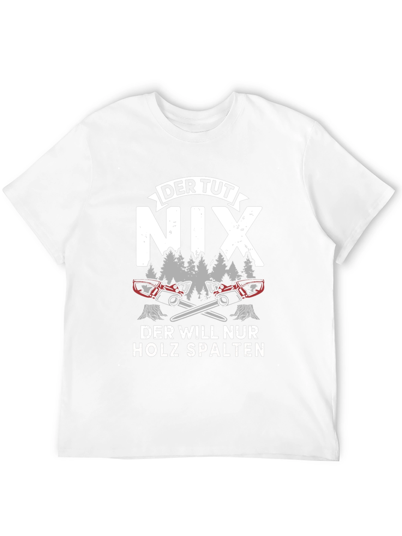 Der Tut Nix Holz Spalten Graphic T-Shirt