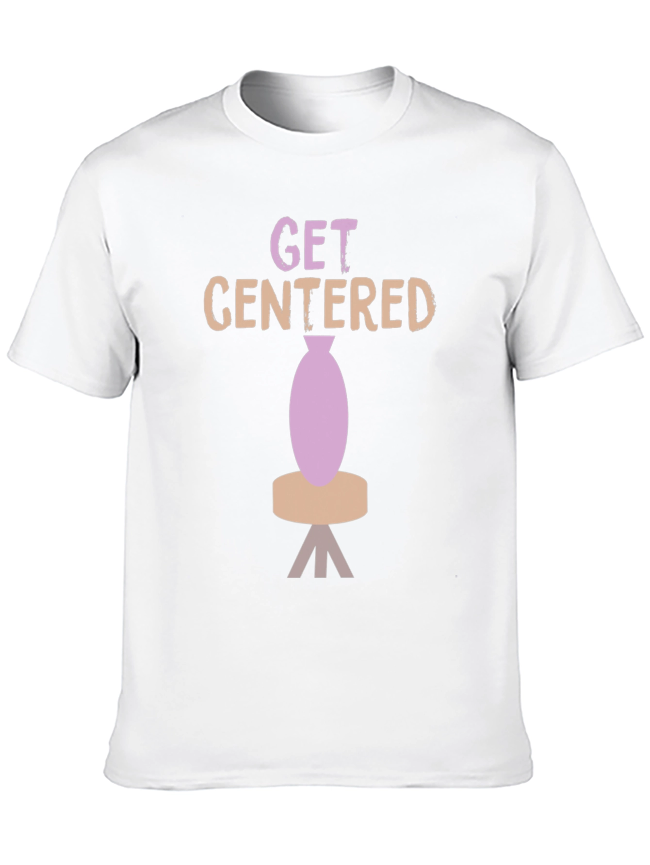 Get Centered Pottery T-Shirt - Artistic Design Tee