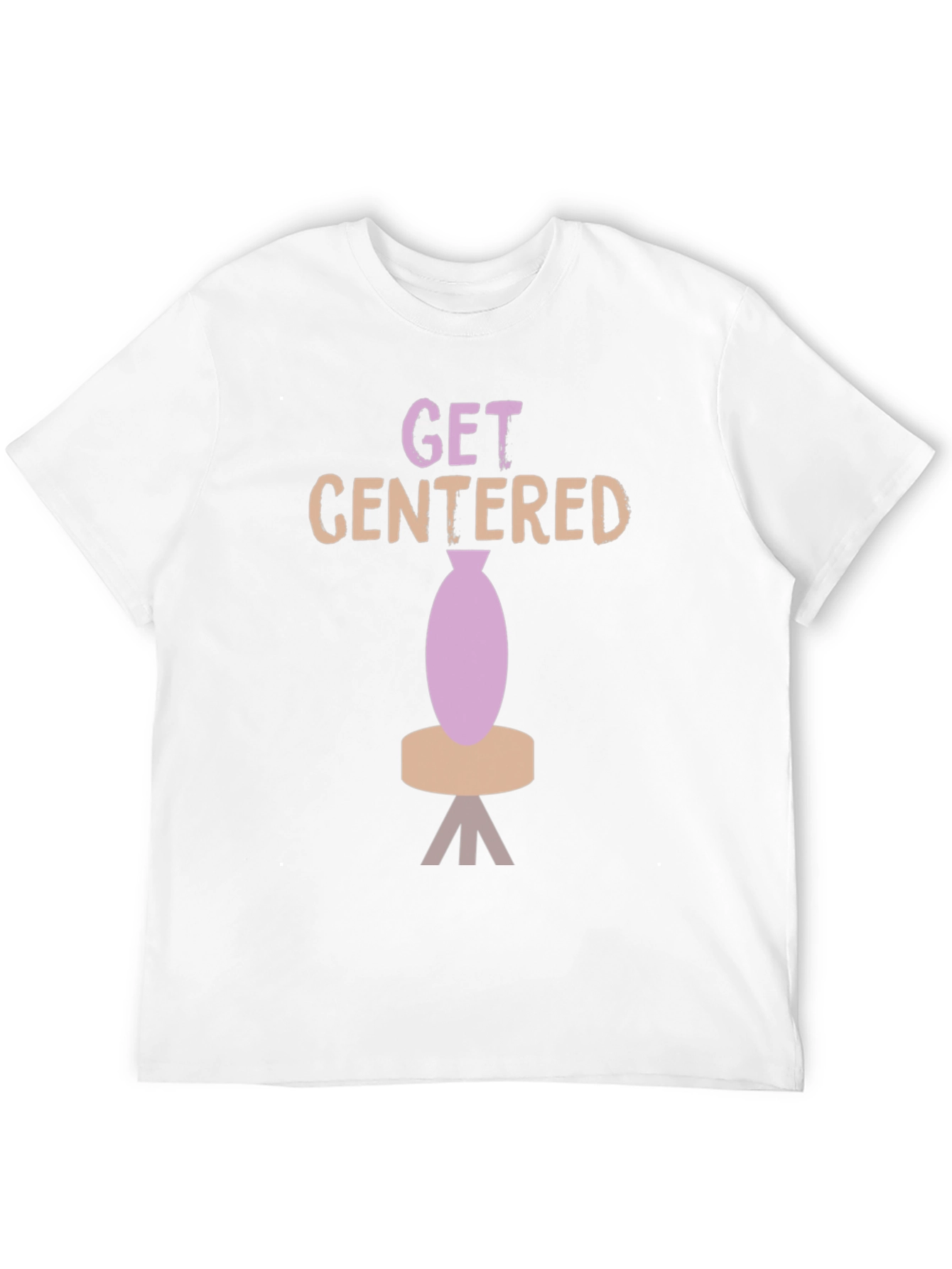 Get Centered Pottery T-Shirt - Artistic Design Tee