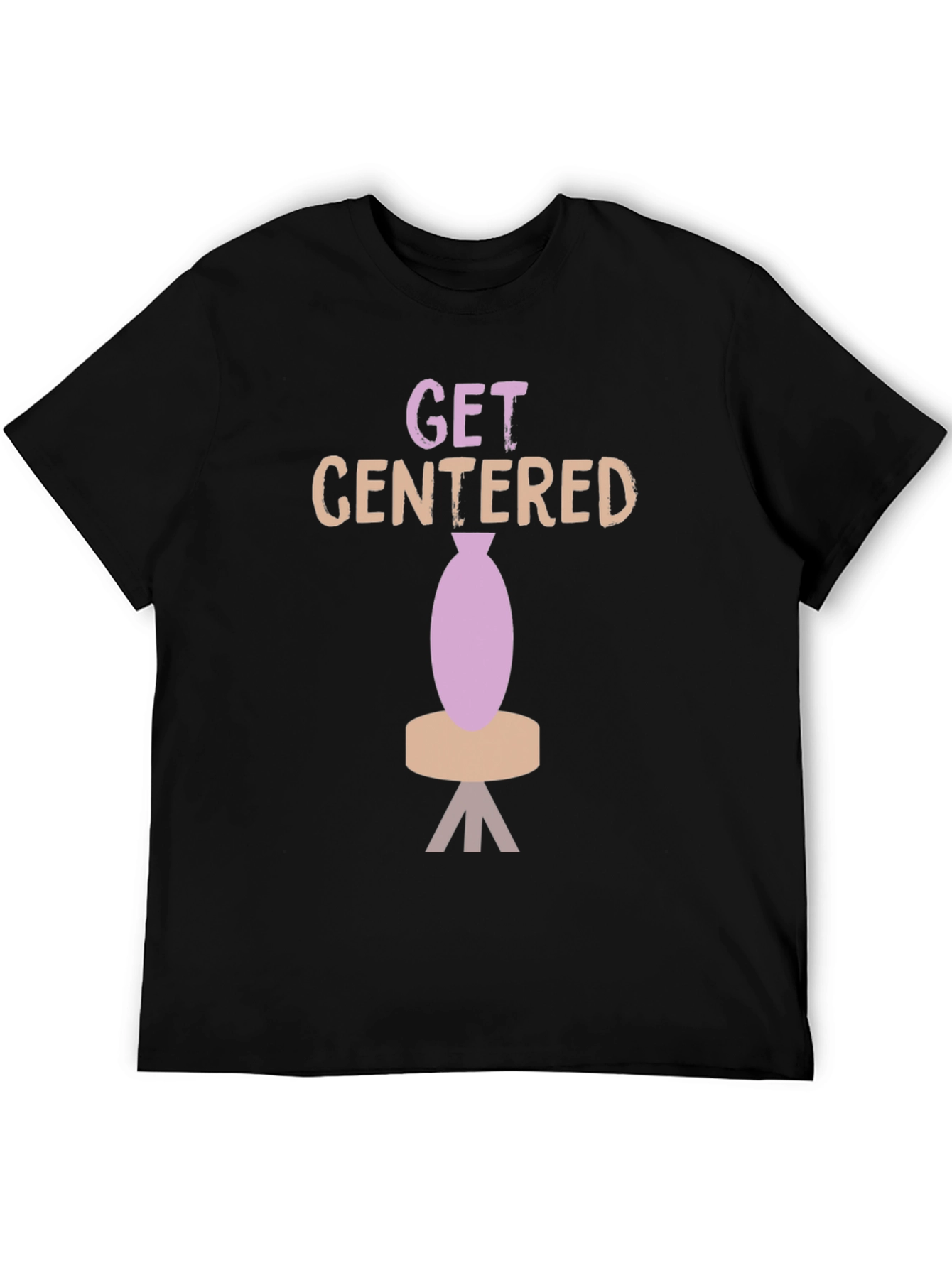 Get Centered Pottery T-Shirt - Artistic Design Tee