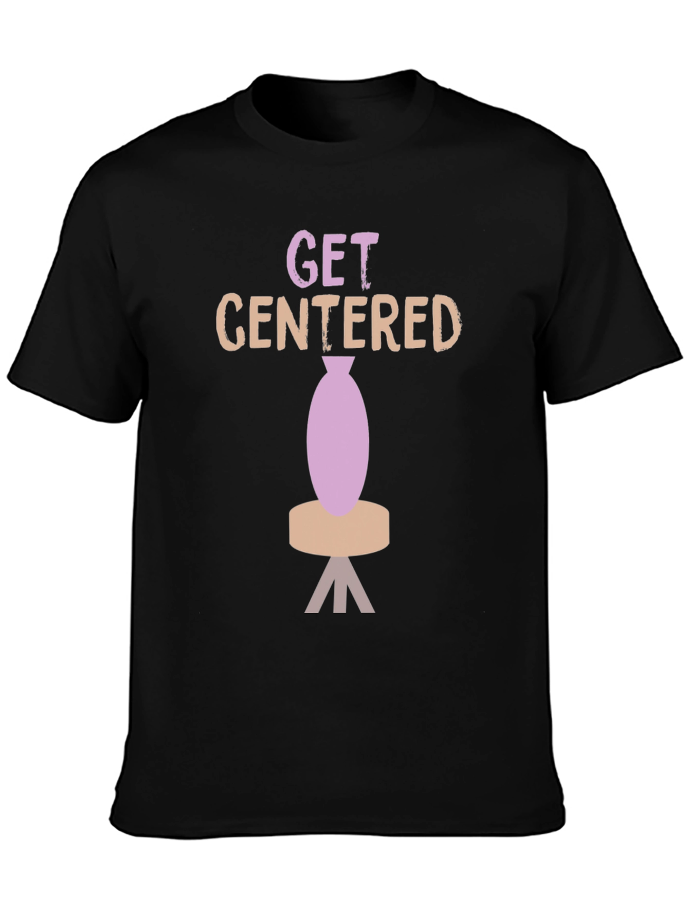 Get Centered Pottery T-Shirt - Artistic Design Tee