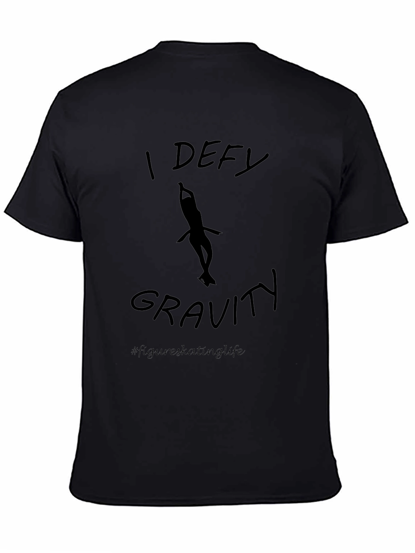 I Defy Gravity Figure Skating T-Shirt