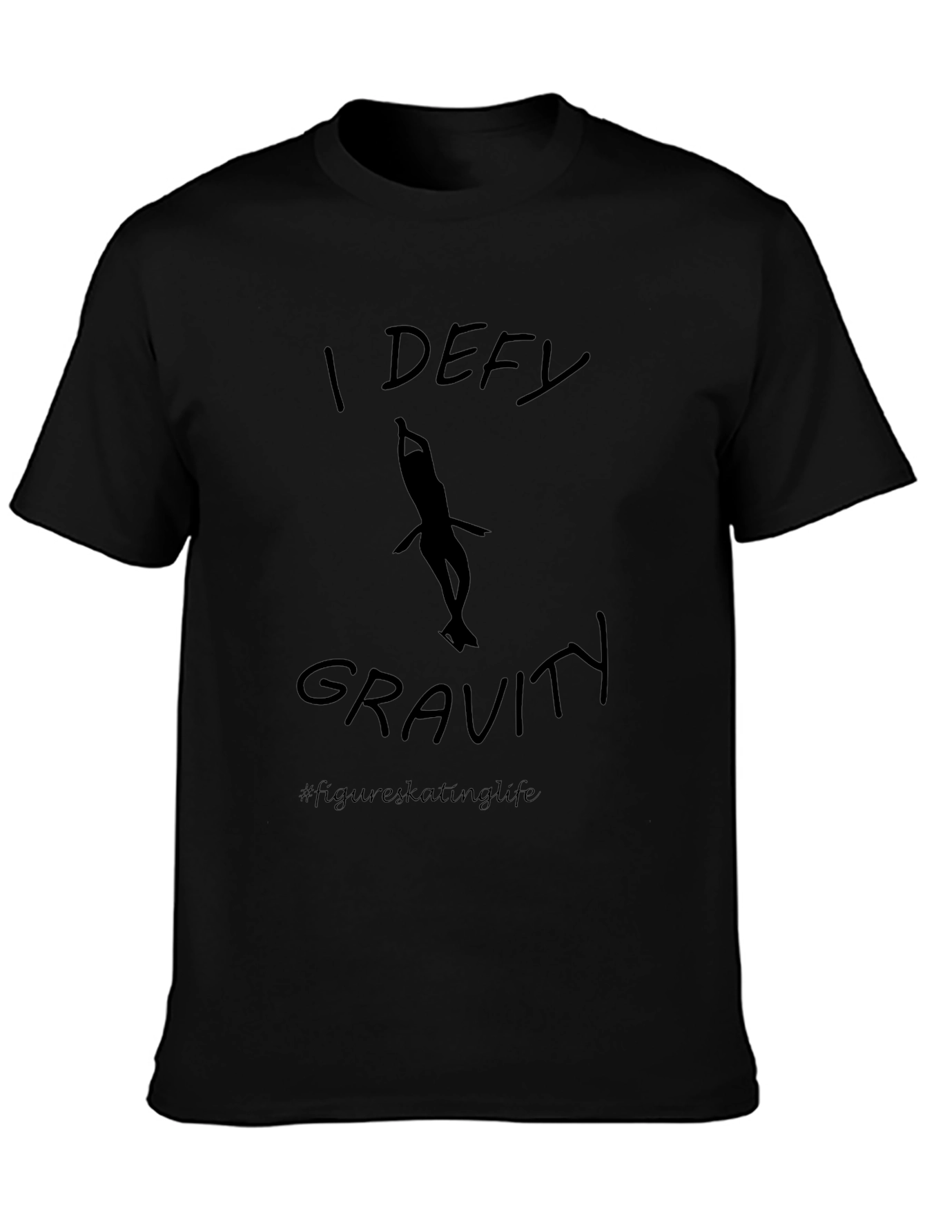 I Defy Gravity Figure Skating T-Shirt