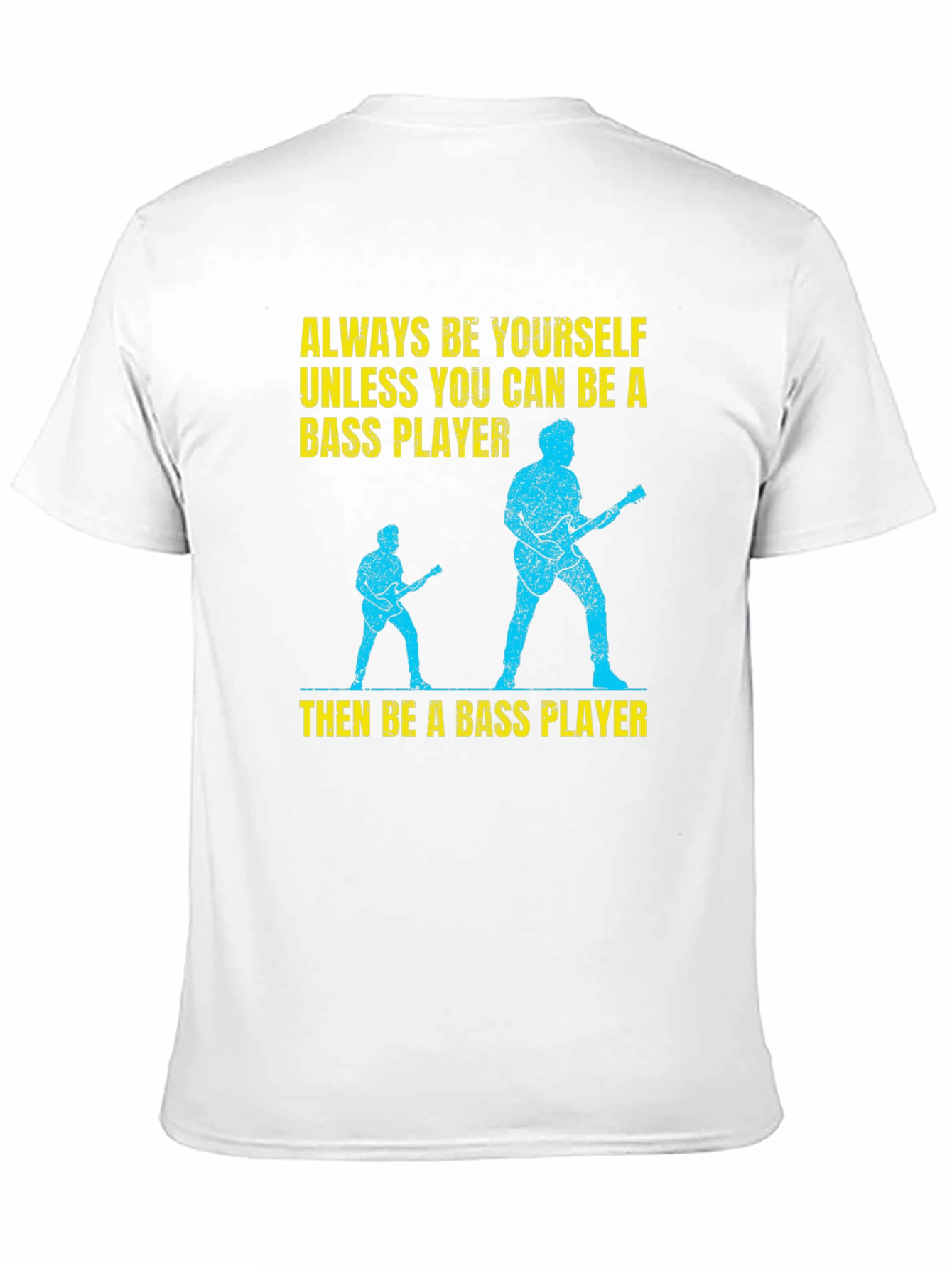 Bass Player Graphic Tee - Music Lovers T-Shirt