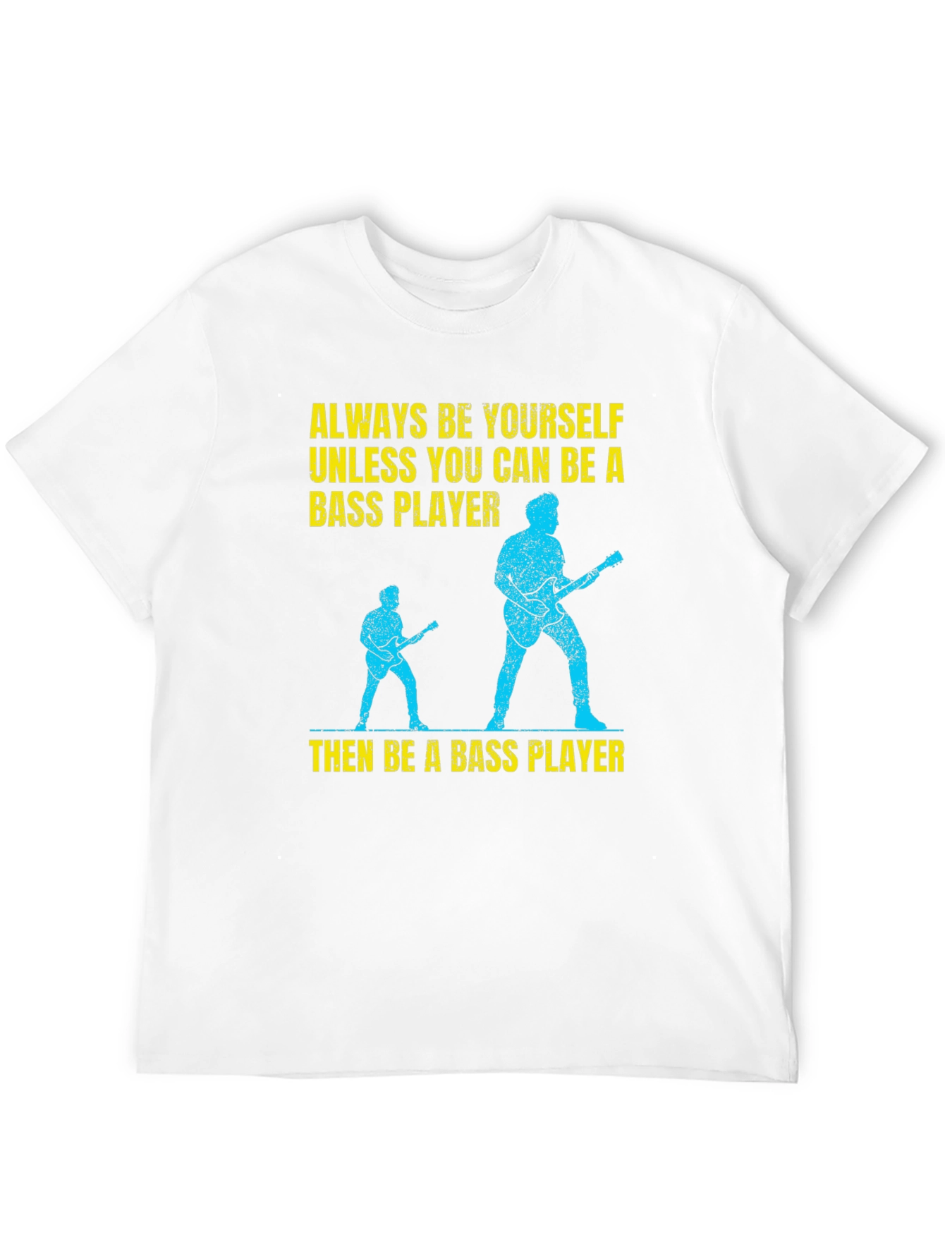 Bass Player Graphic Tee - Music Lovers T-Shirt