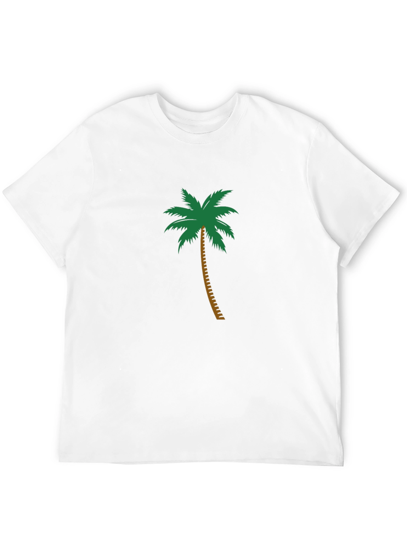 Tropical Palm Tree Black T-Shirt