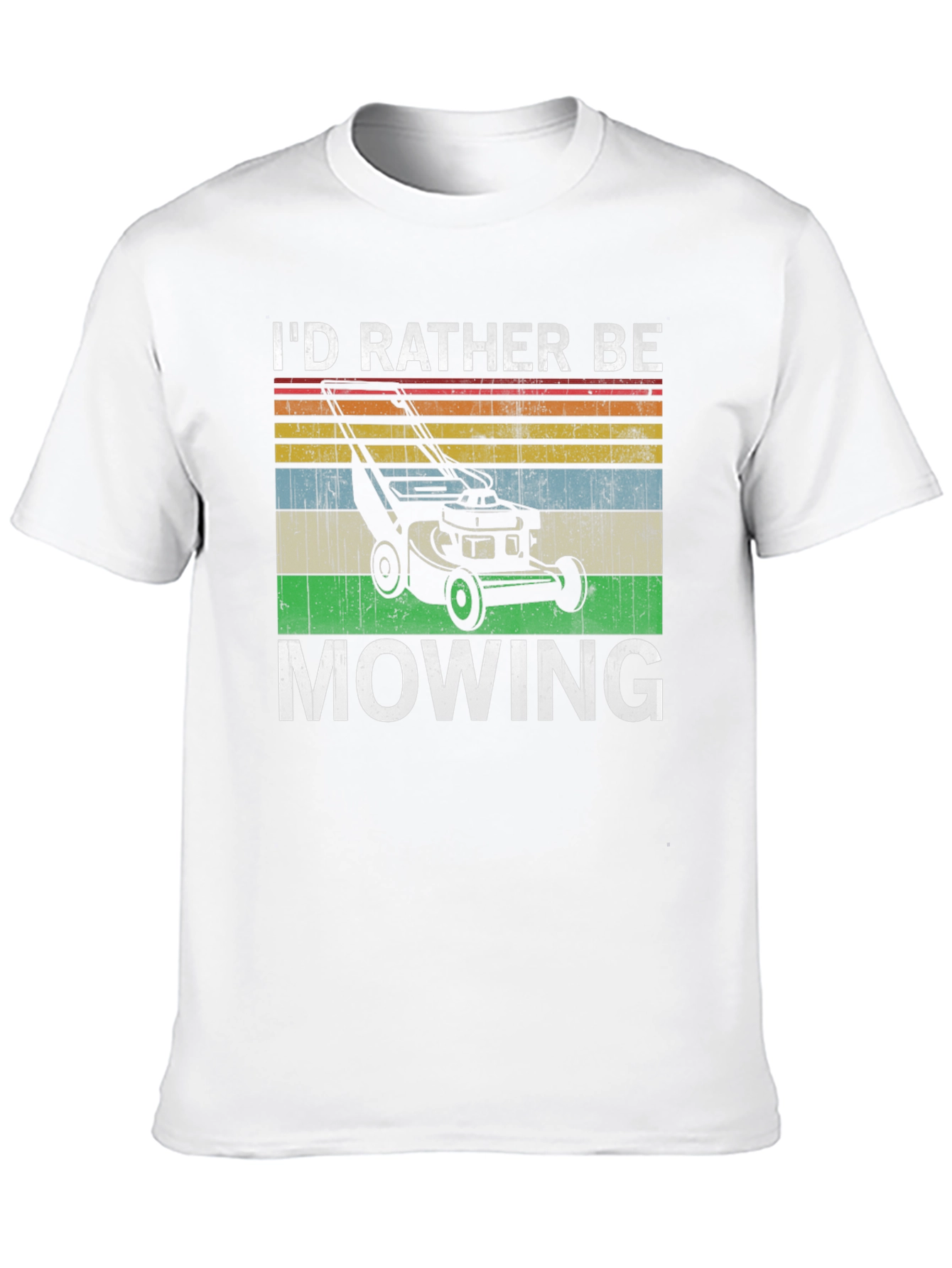 Id Rather Be Mowing T-Shirt