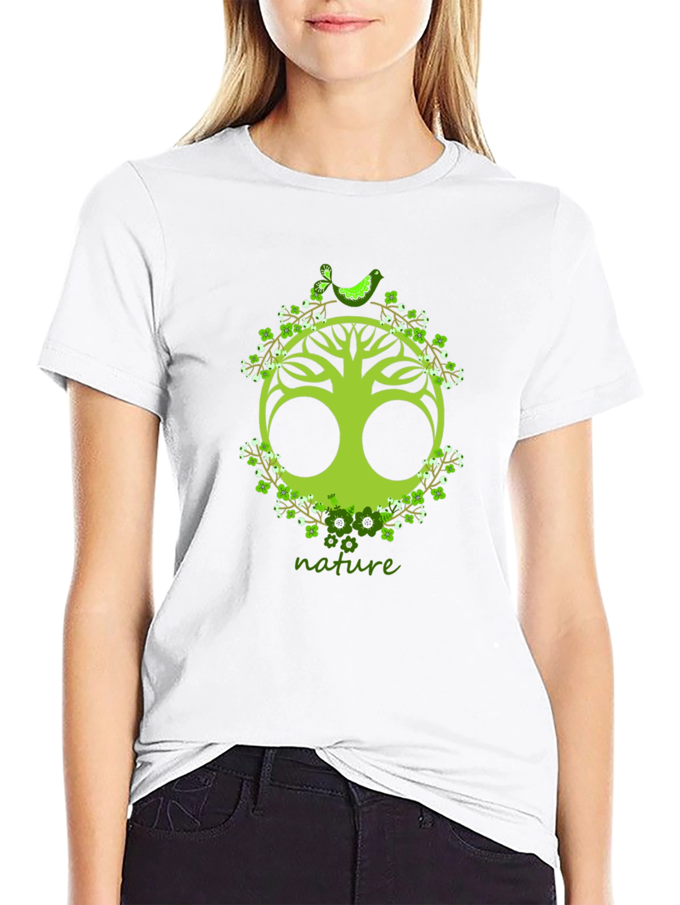 Nature Tree Graphic T-Shirt
