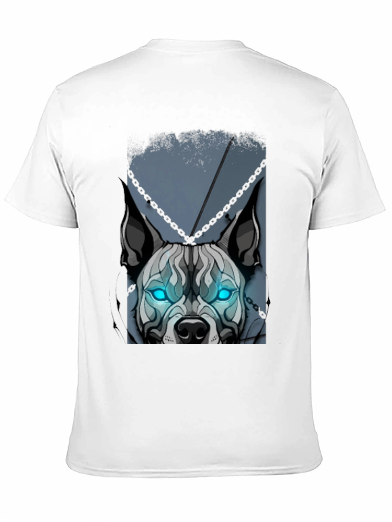 Dog Graphic Tee - Mens Black T-Shirt
