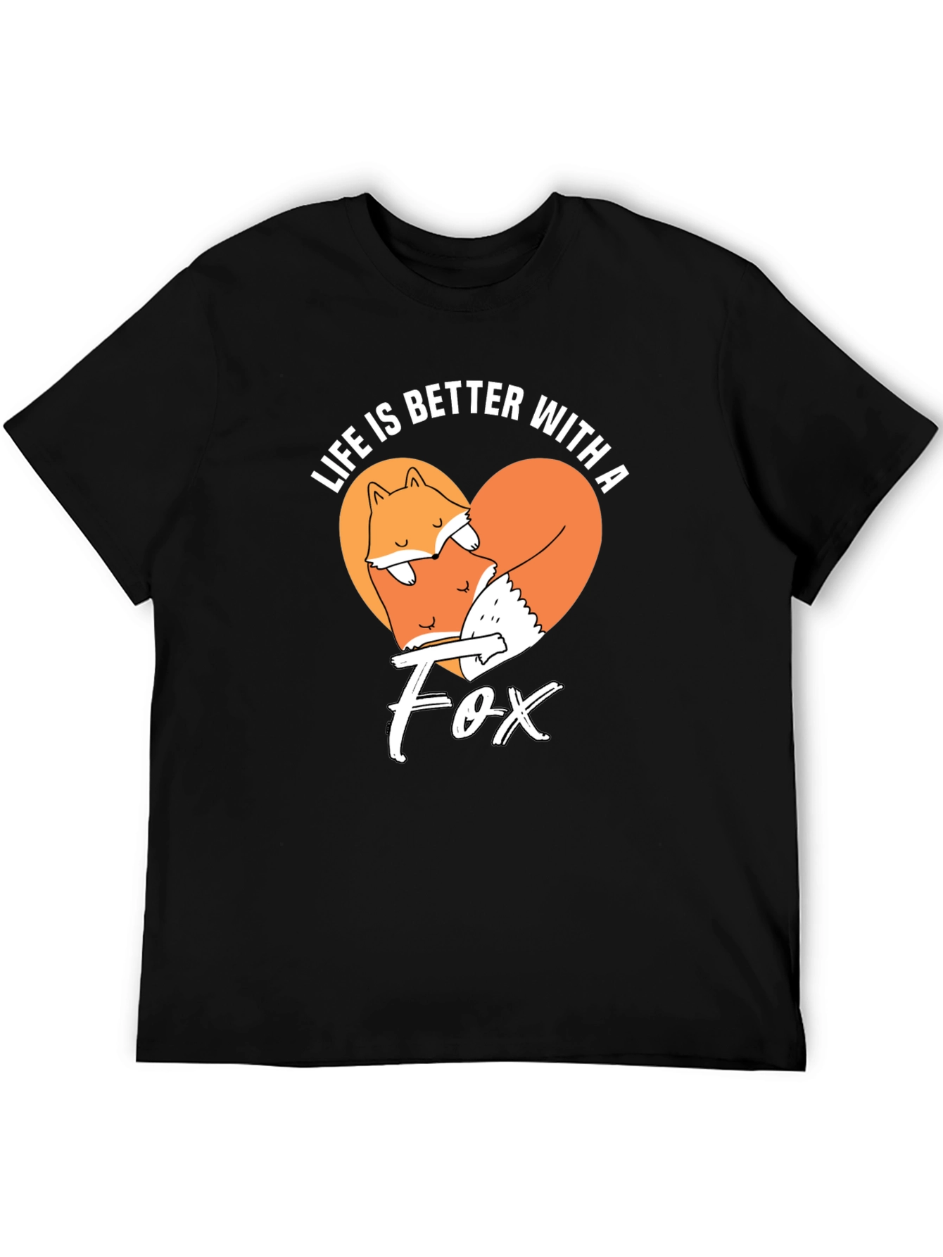 Life is Better With a Fox Graphic Tee