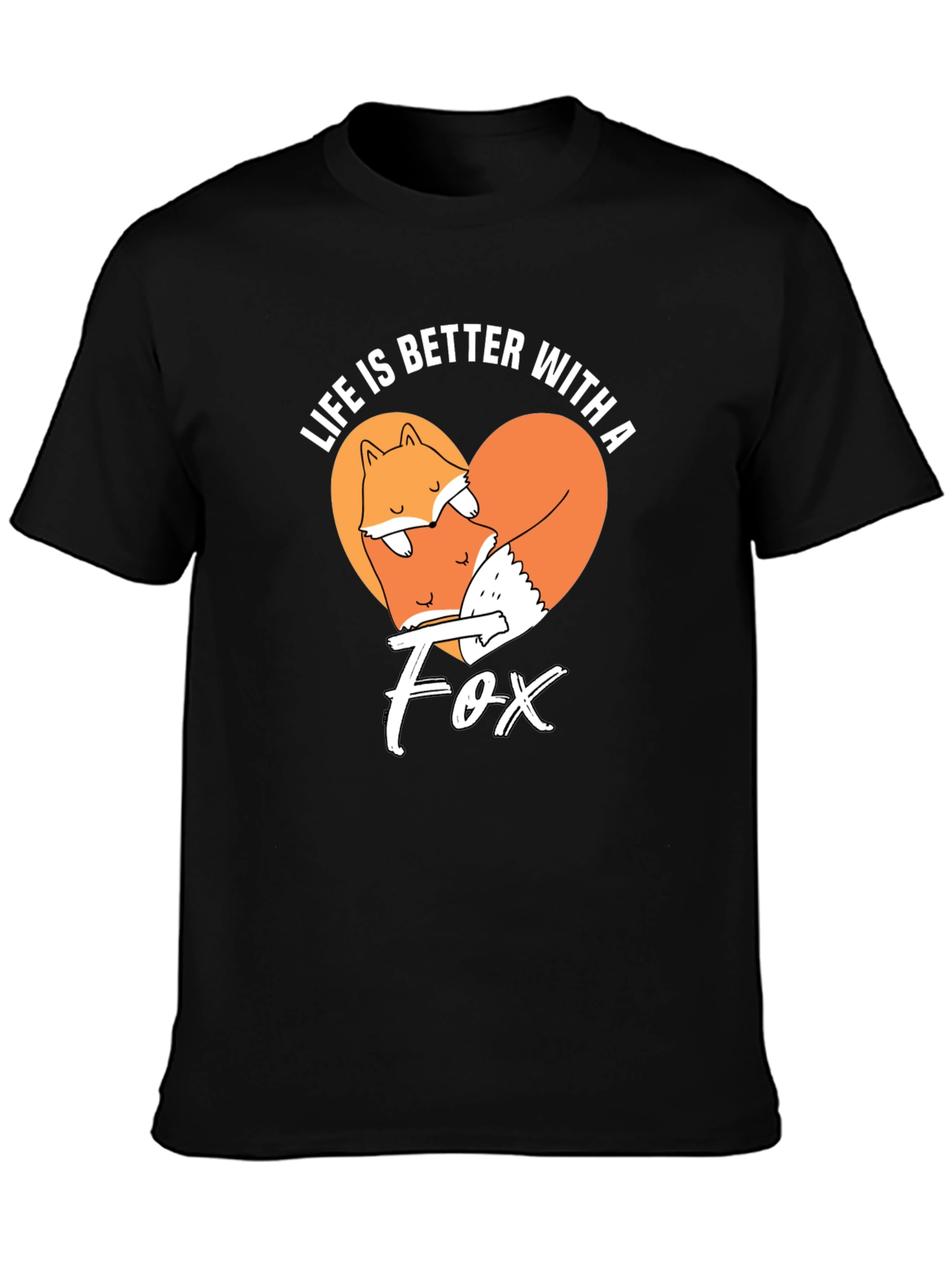 Life is Better With a Fox Graphic Tee