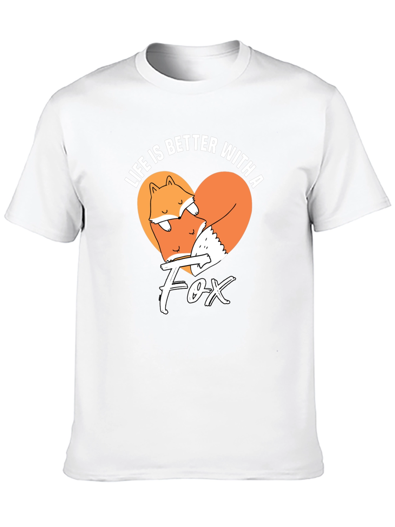 Life is Better With a Fox Graphic Tee