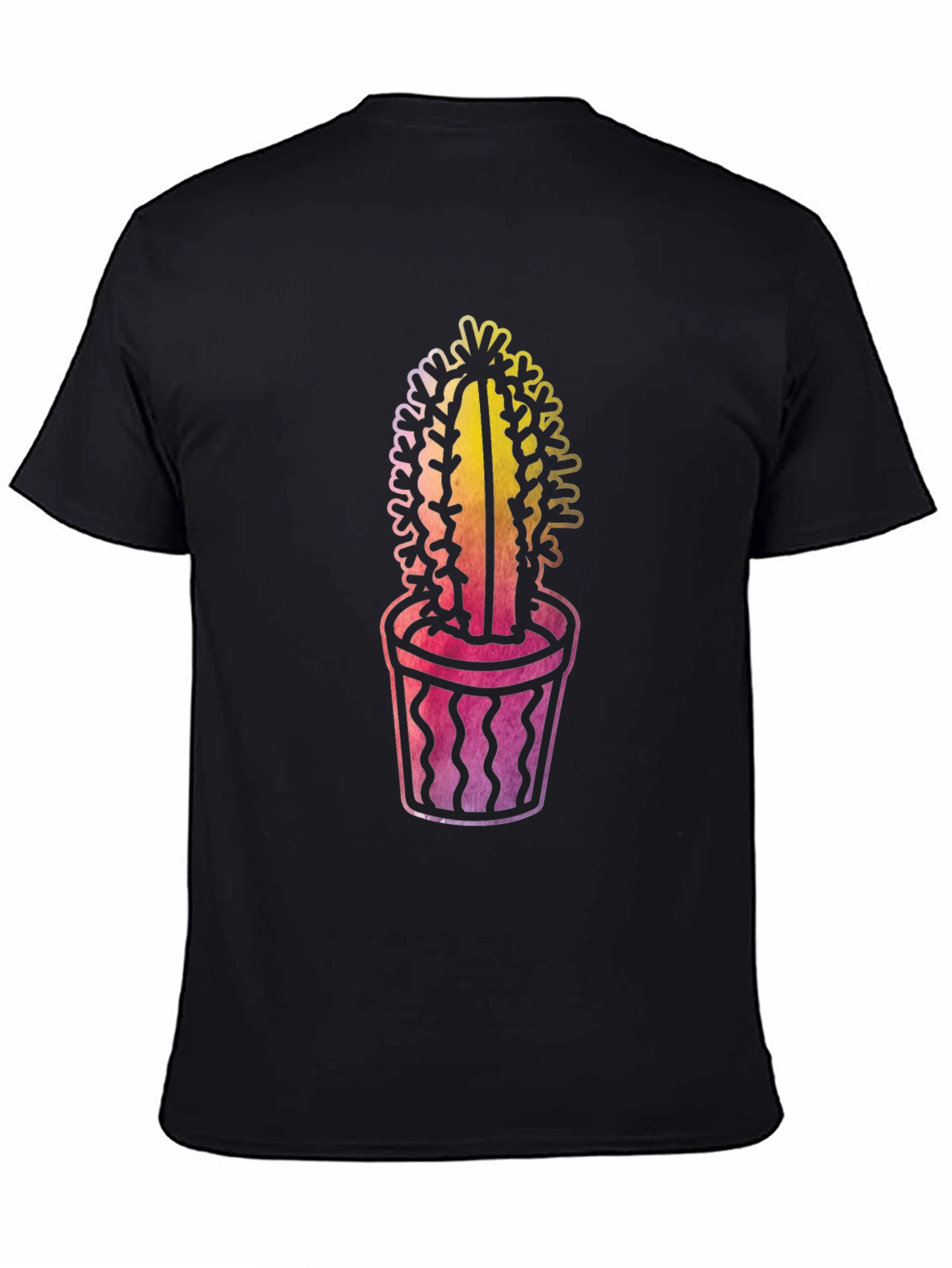 Cactus Graphic Tee - Trendy Plant Lover Shirt