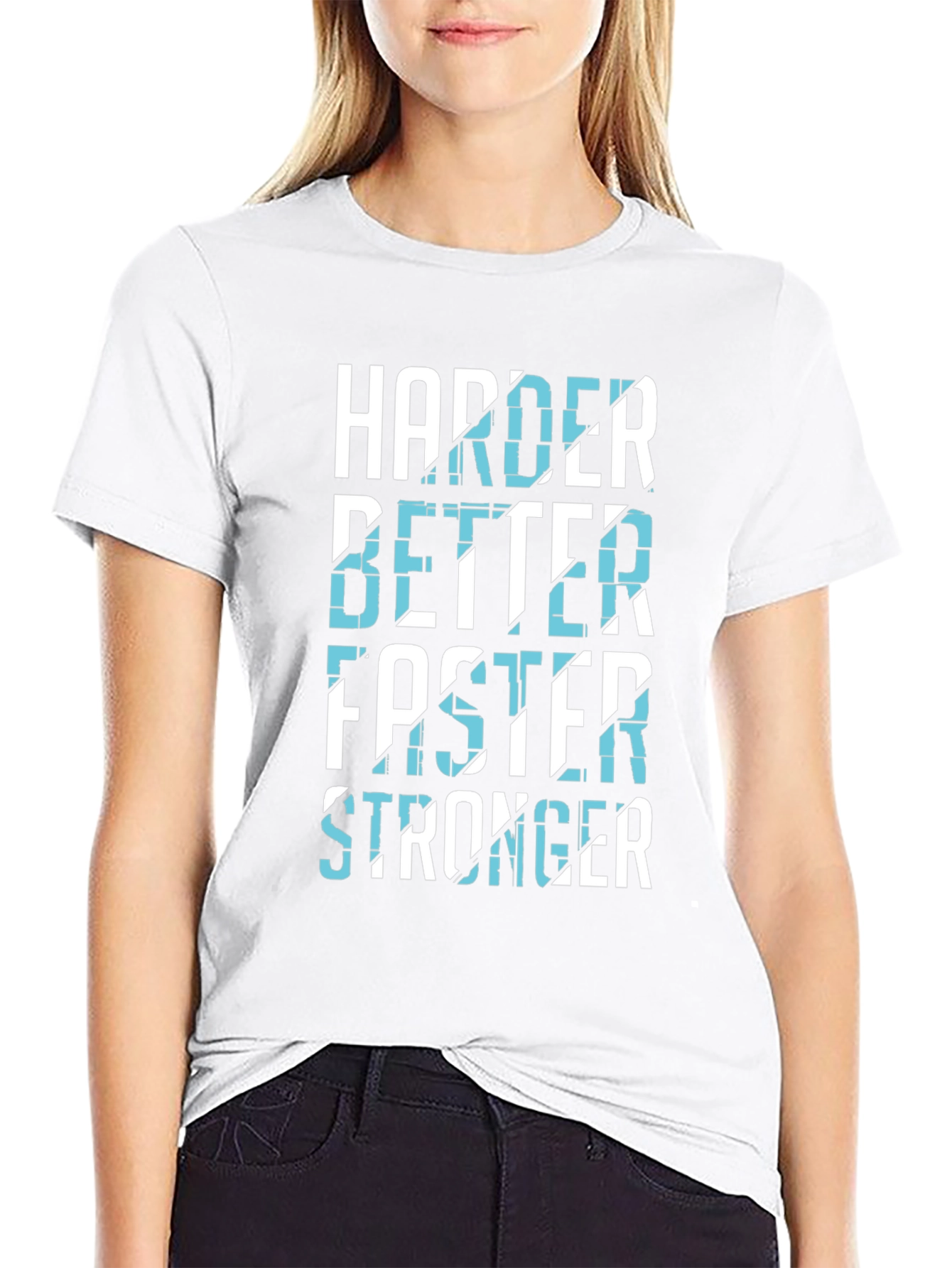 Harder Better Faster Stronger Graphic T-Shirt