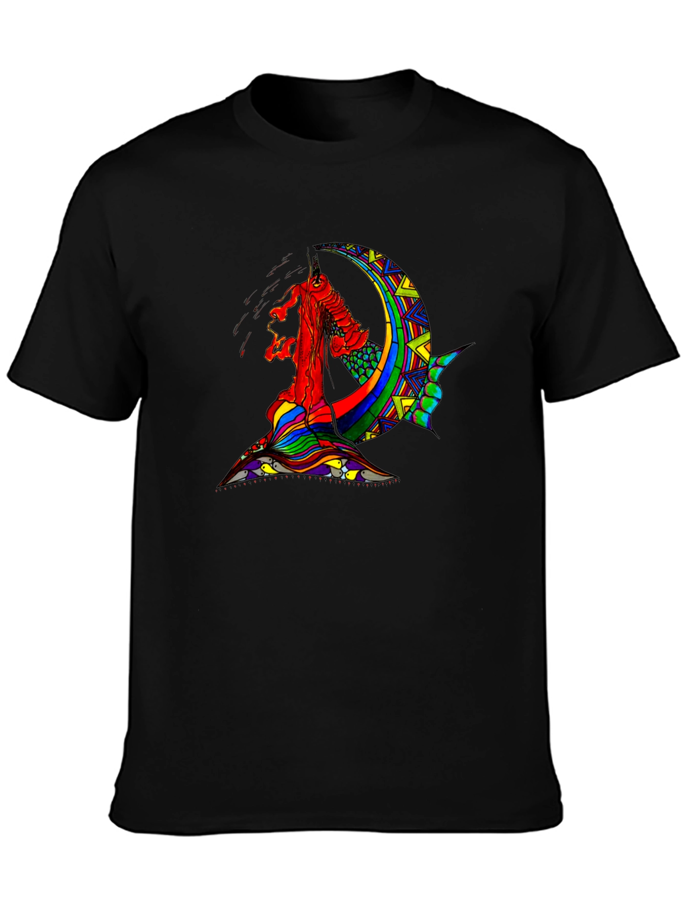 Vivid Dreamscape Graphic Tee