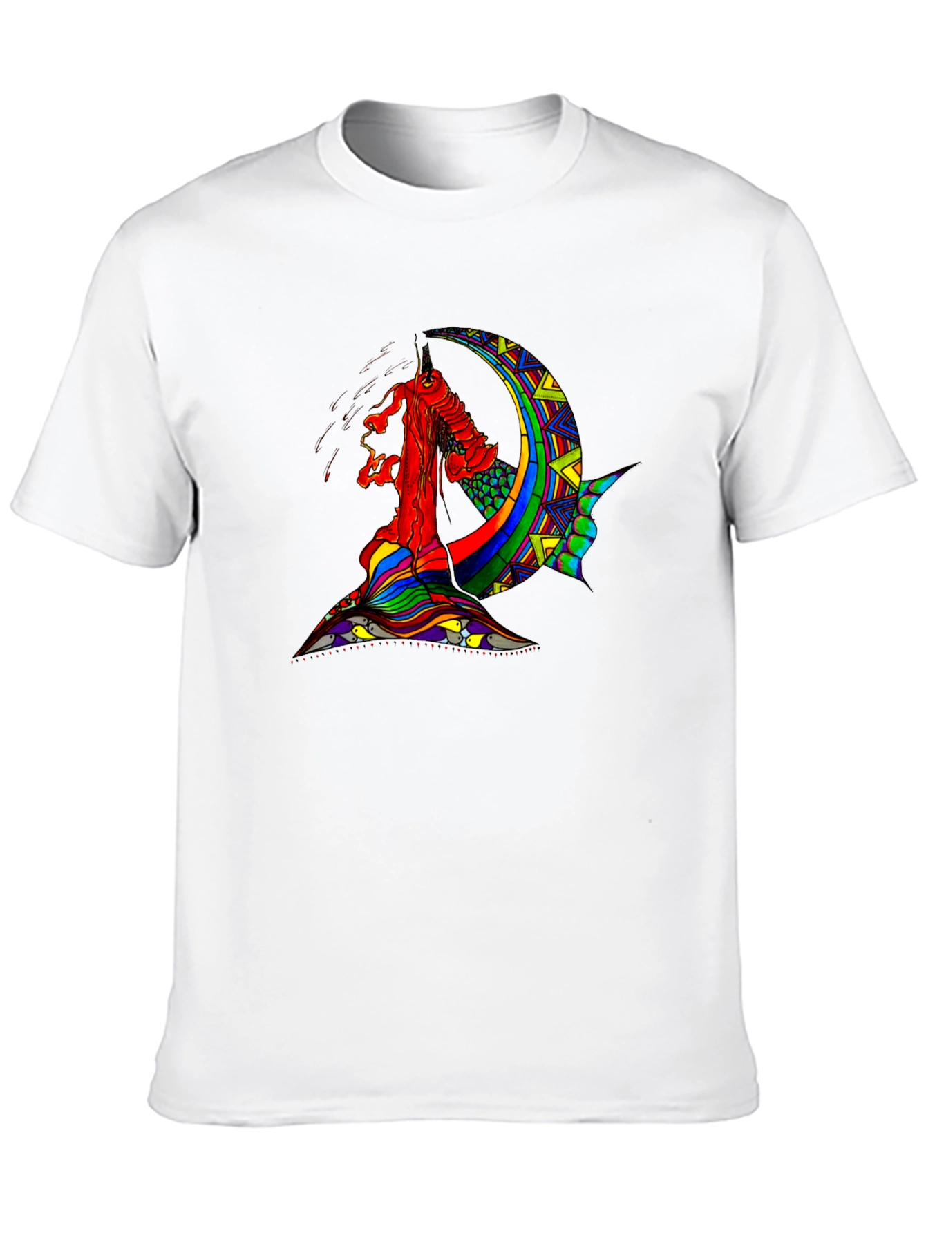 Vivid Dreamscape Graphic Tee