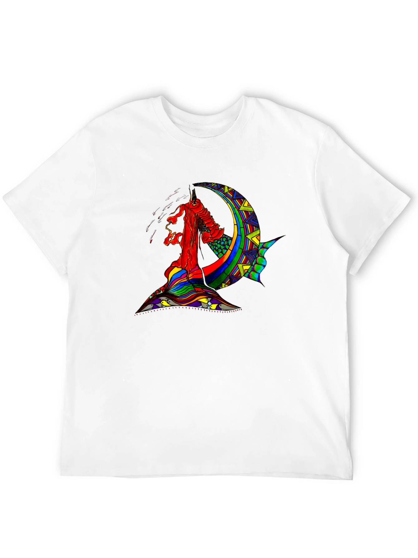 Vivid Dreamscape Graphic Tee