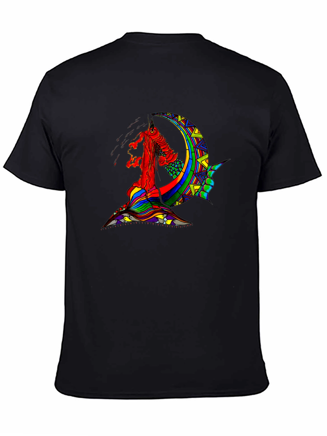 Vivid Dreamscape Graphic Tee
