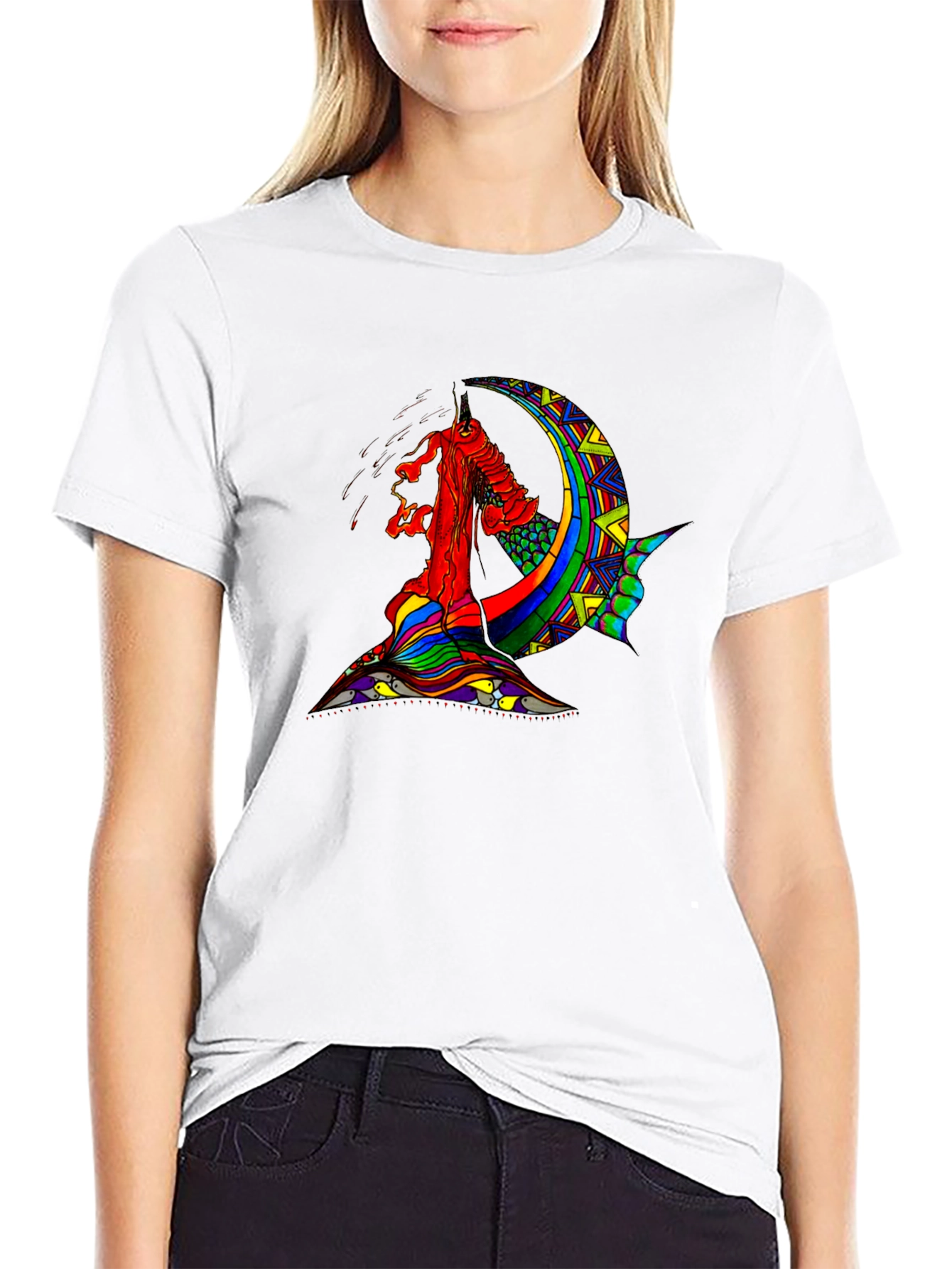 Vivid Dreamscape Graphic Tee