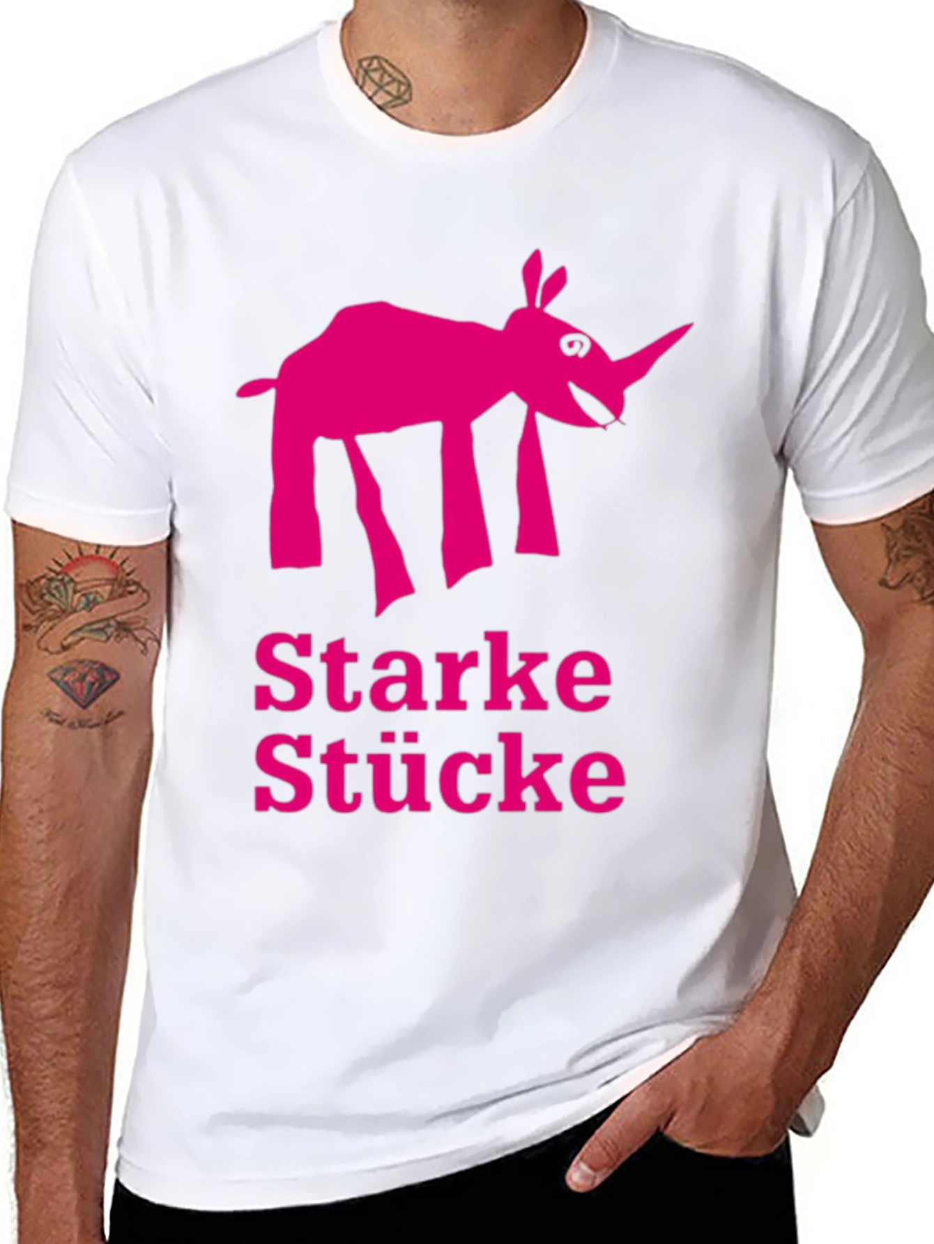 Starke Stucke Rhino Graphic Tee