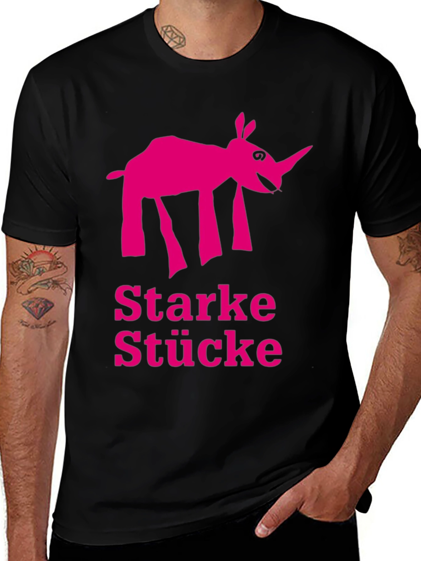 Starke Stucke Rhino Graphic Tee