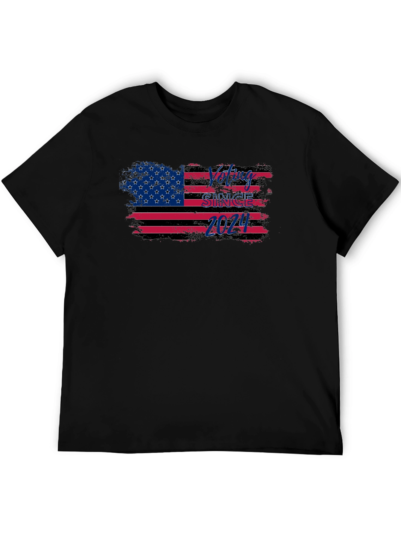 Voting Since 2024 American Flag T-Shirt