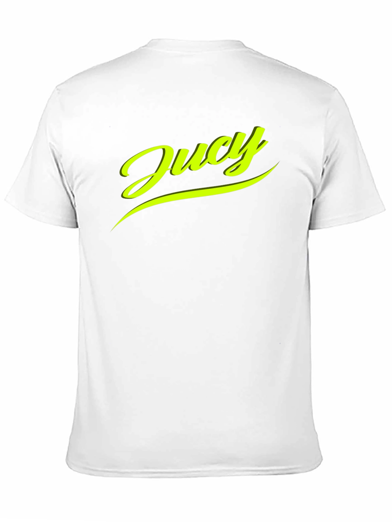 Juicy Graphic Tee - Modern Black Cotton T-Shirt