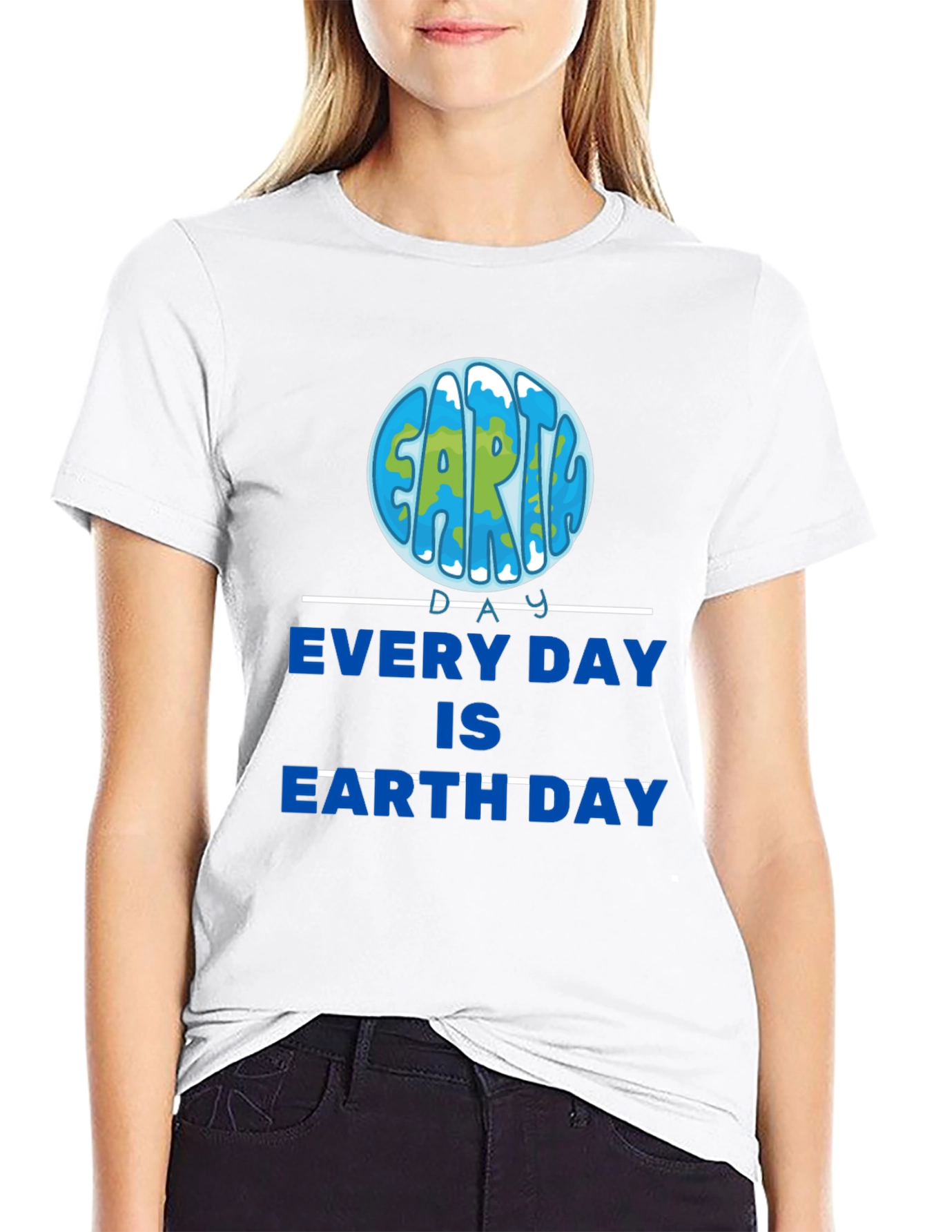 Every Day is Earth Day Black T-Shirt