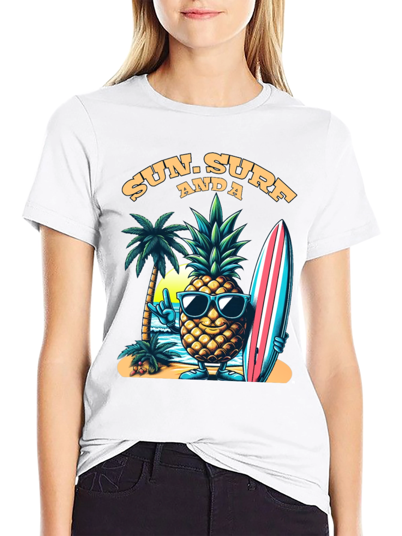 Sun Surf Pineapple T-Shirt