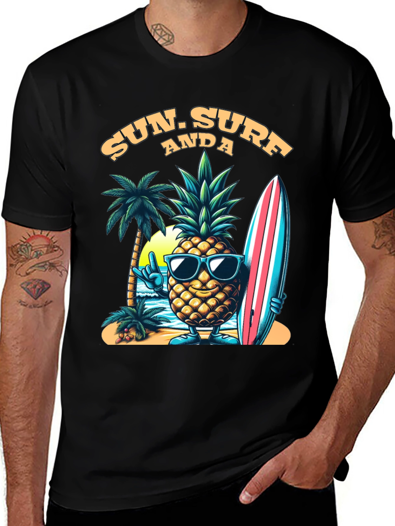 Sun Surf Pineapple T-Shirt